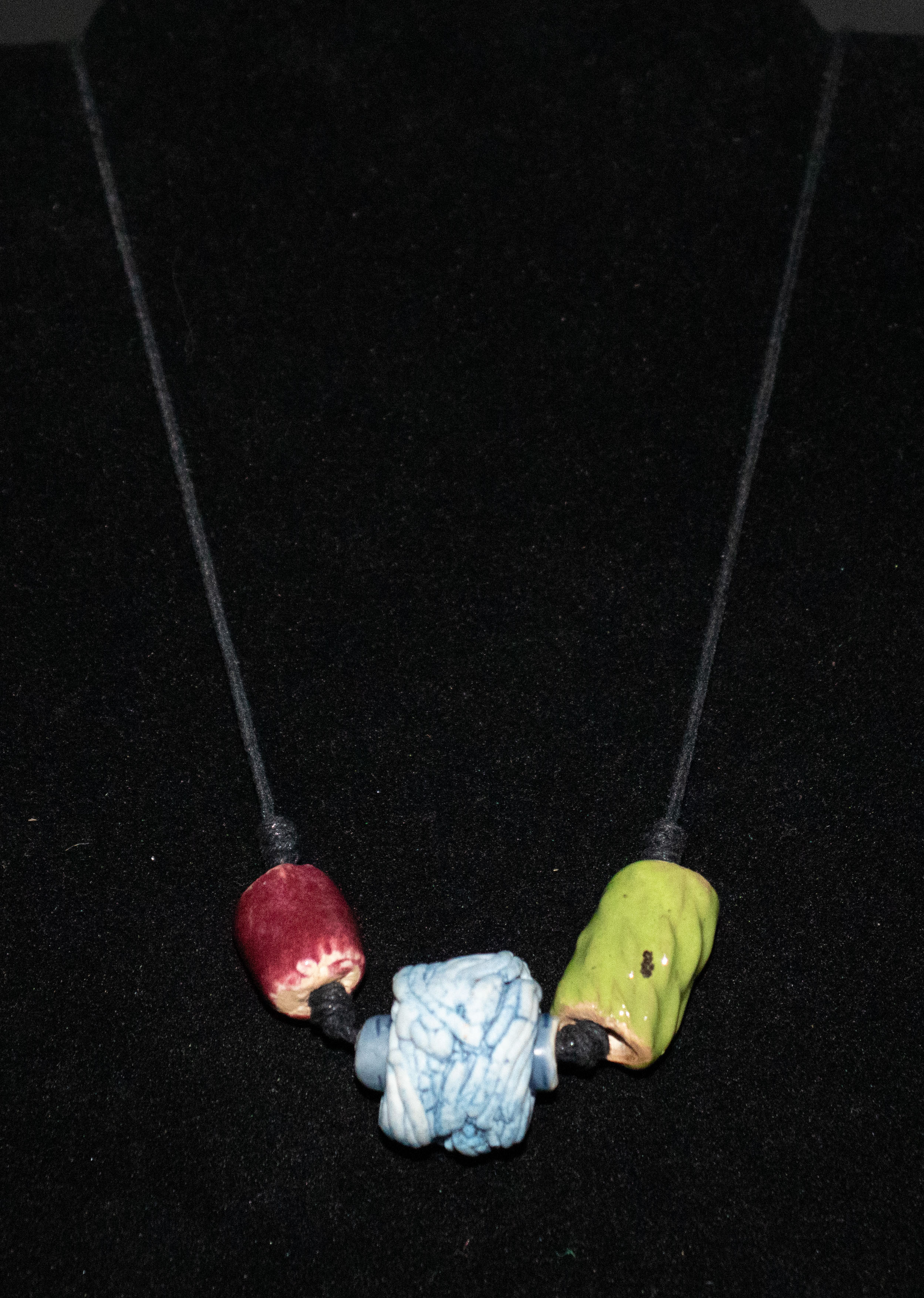 Handcrafted Ceramic Bead Necklace