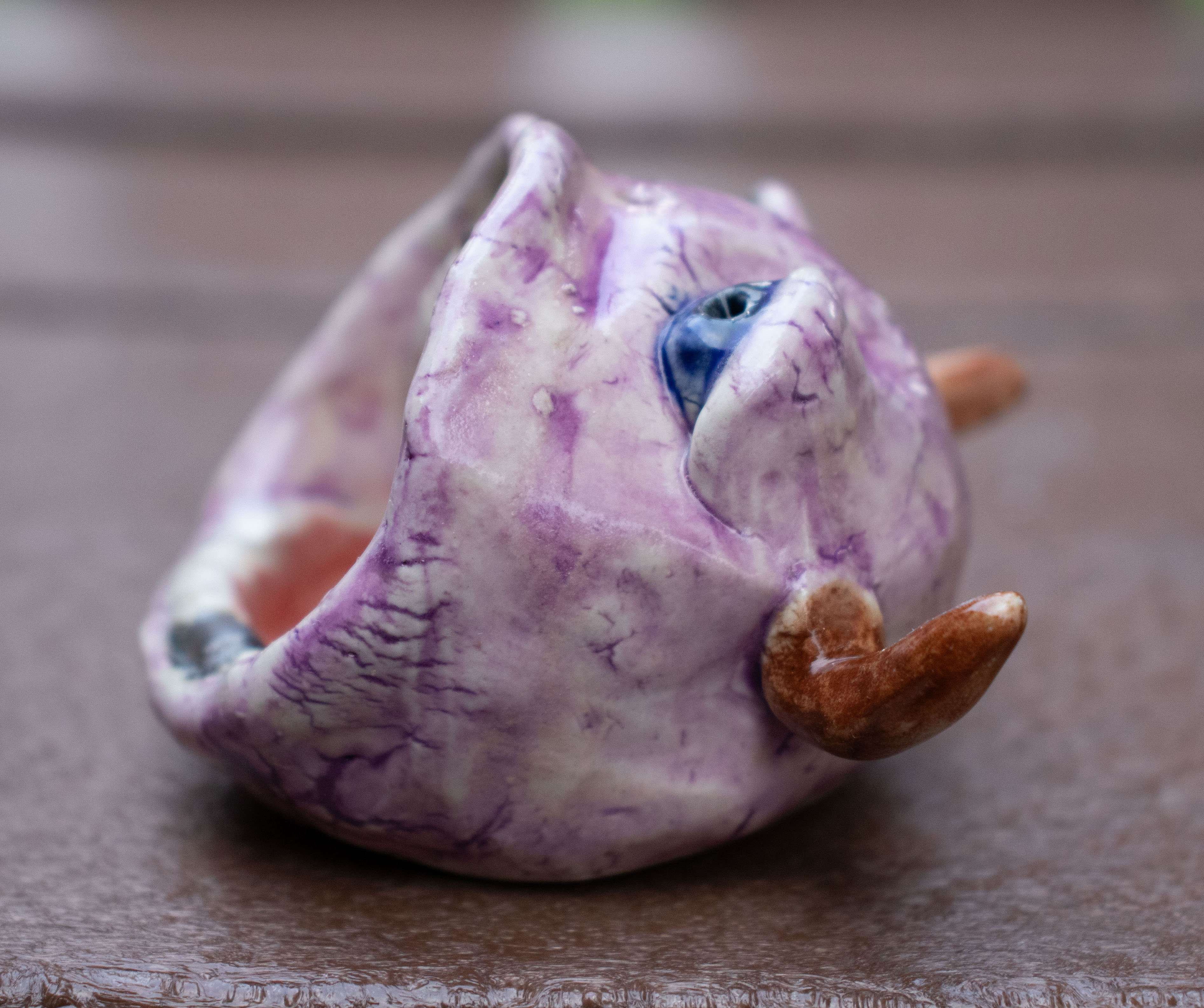 Handmade Ceramic Monster Heads