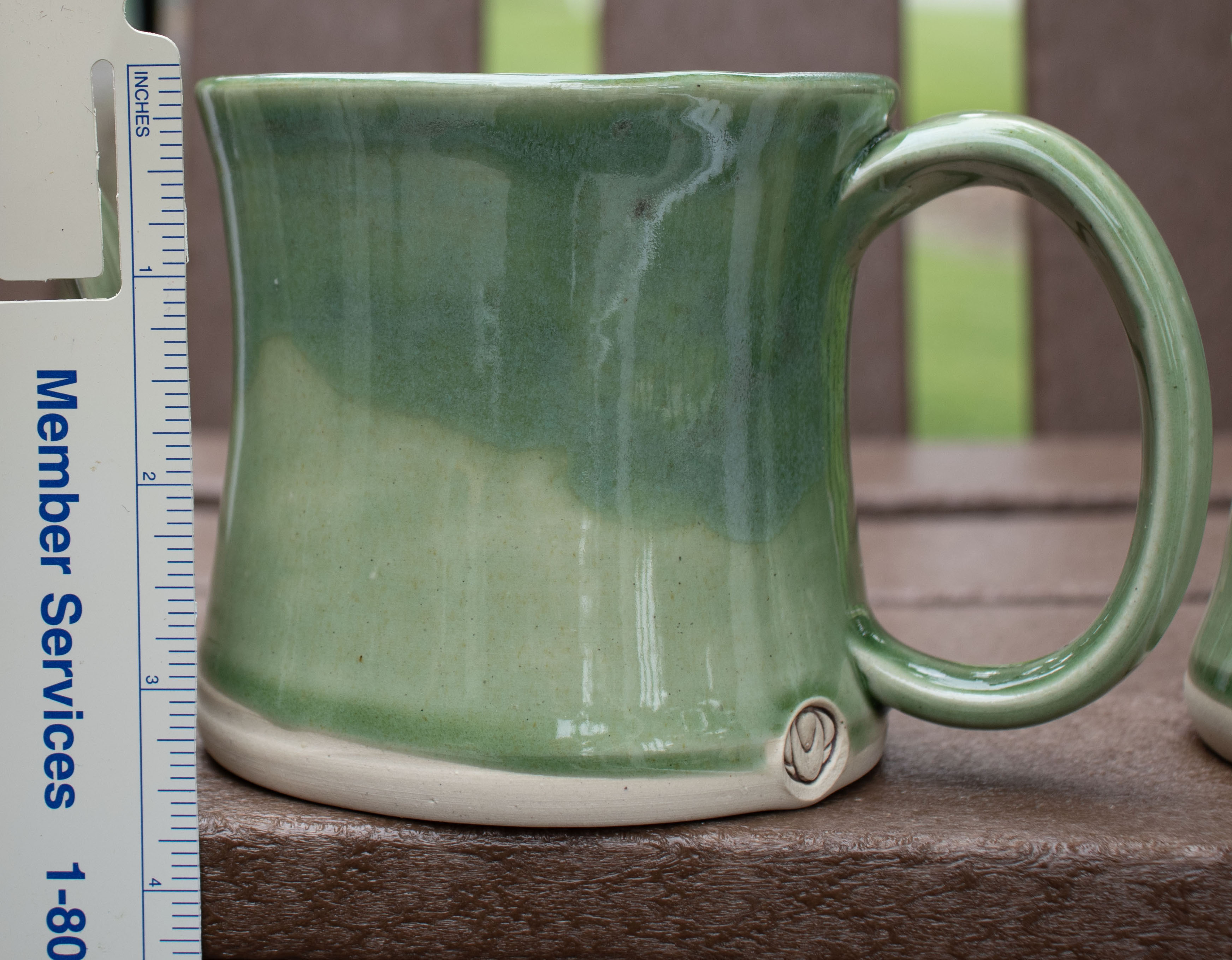 Stoneware Mugs - Green