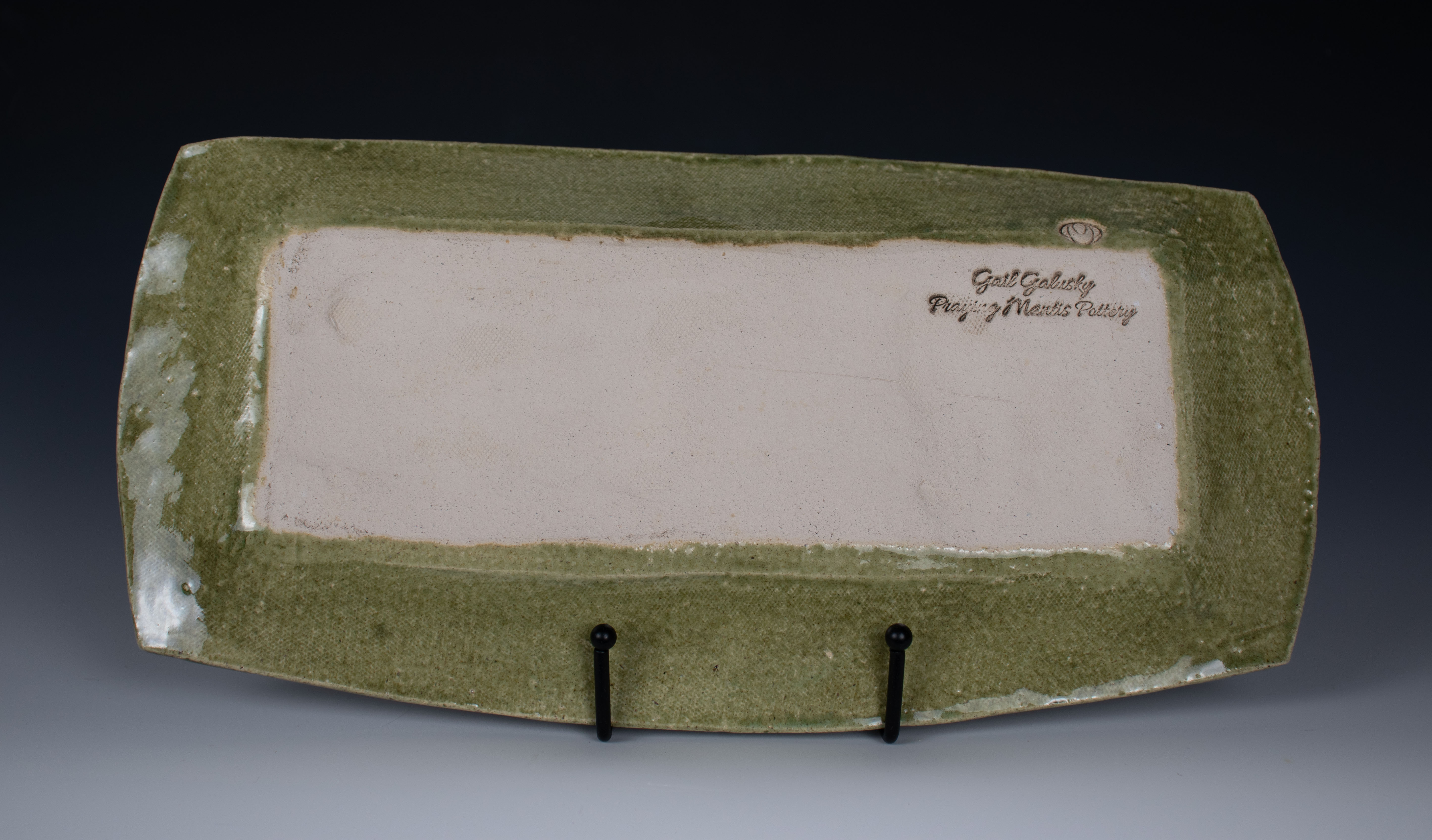 Two Trays with Old School Tobacco Ad Imprints