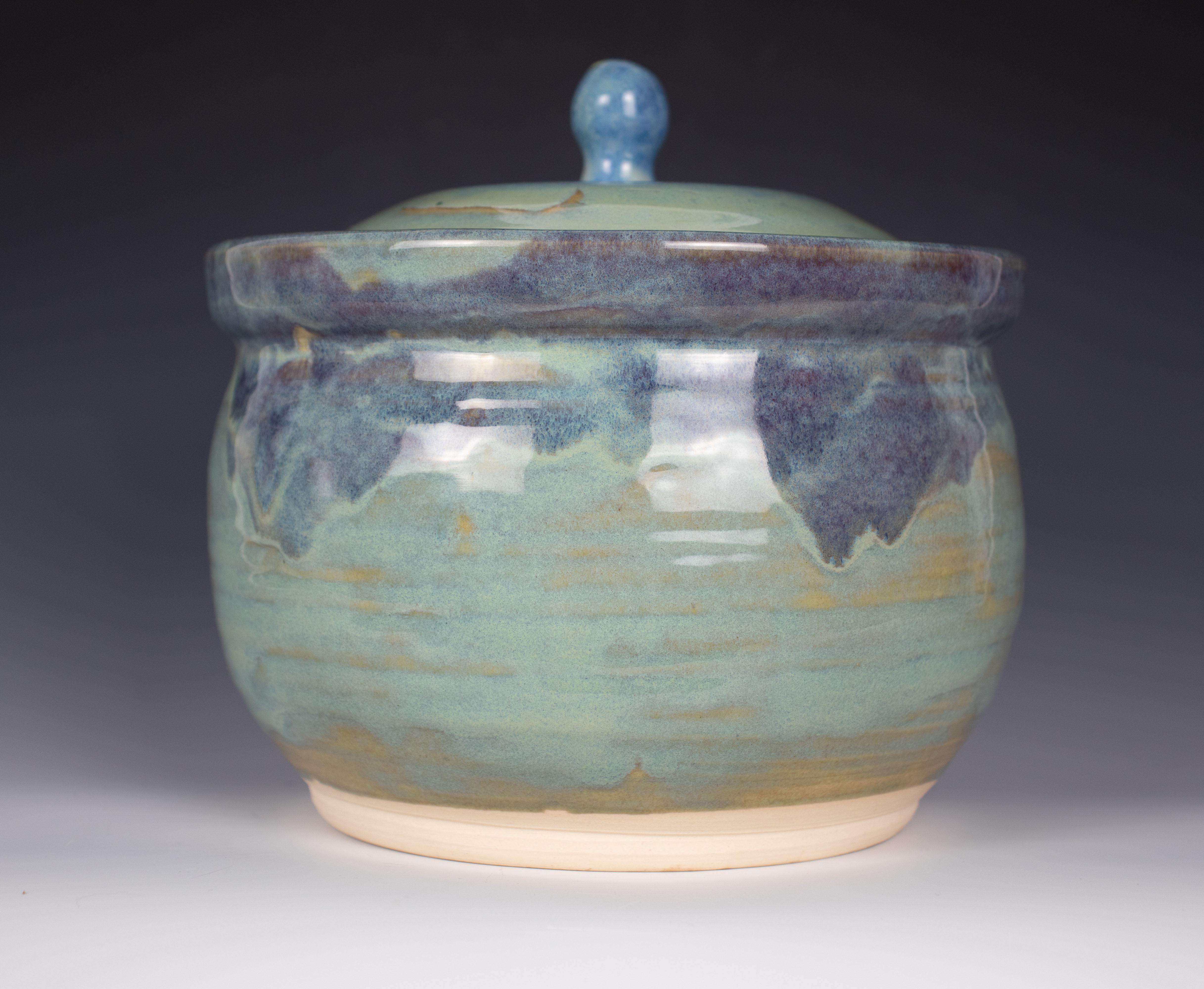 Handmade Ceramic Jar with Lid