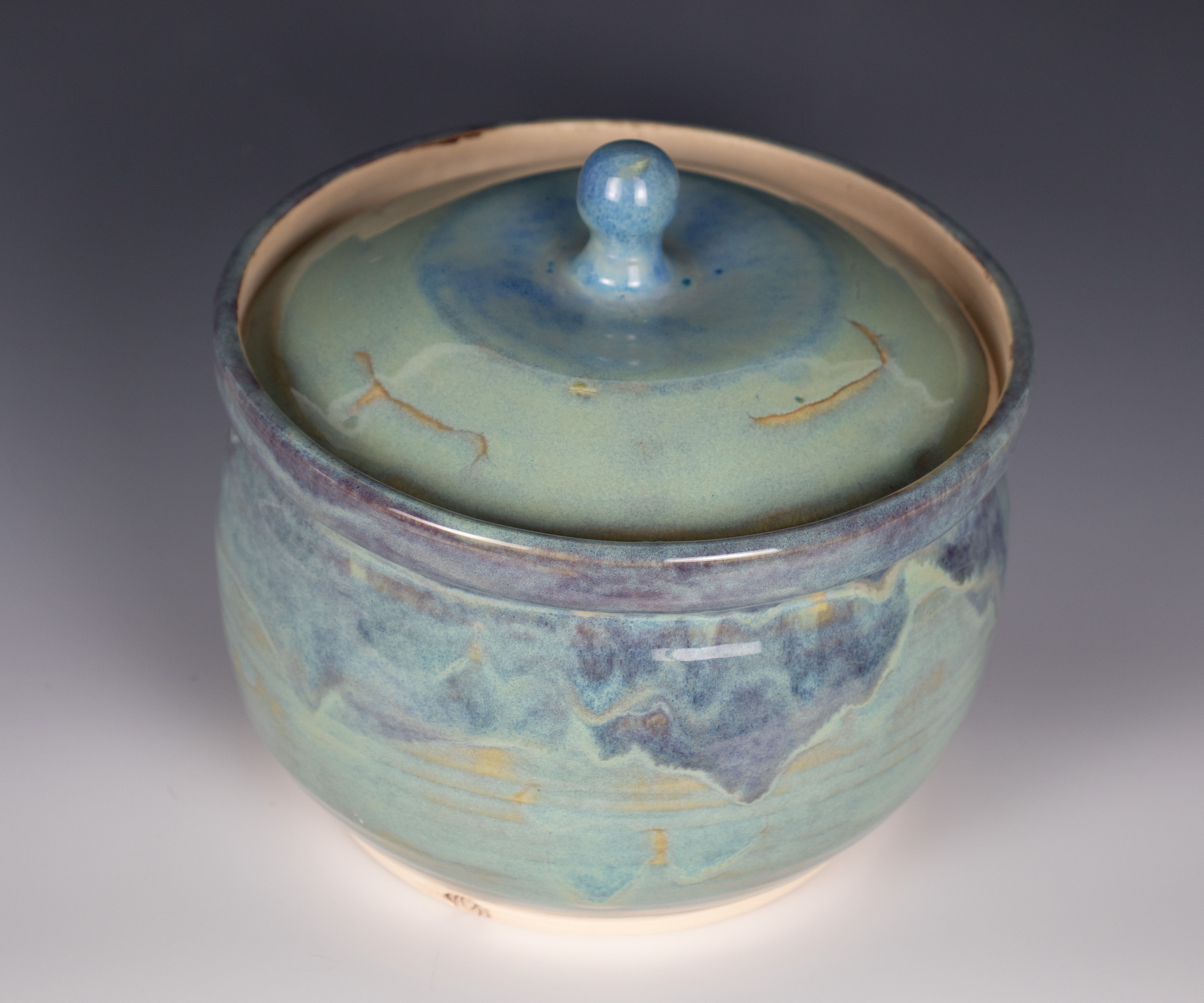 Handmade Ceramic Jar with Lid
