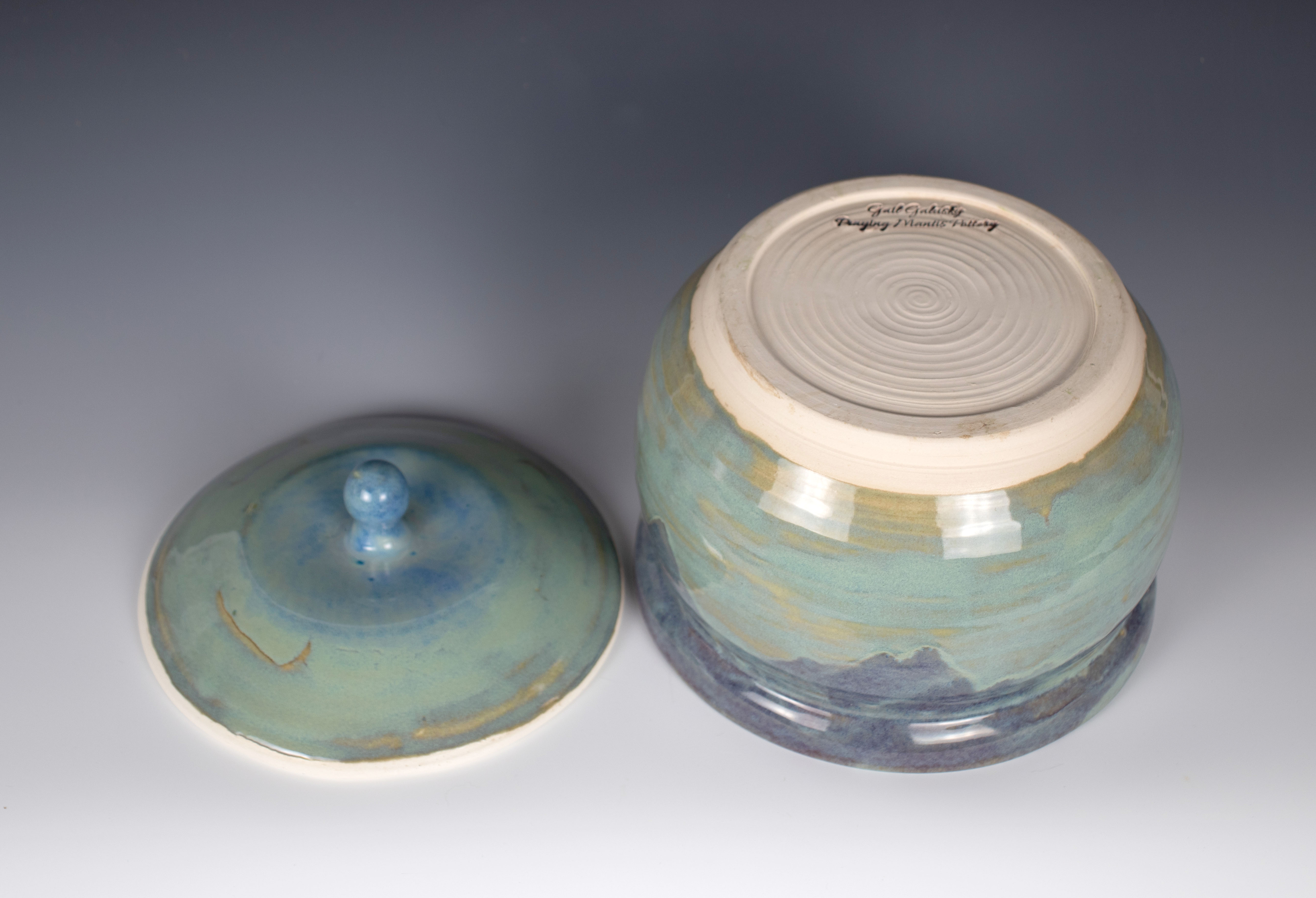 Handmade Ceramic Jar with Lid