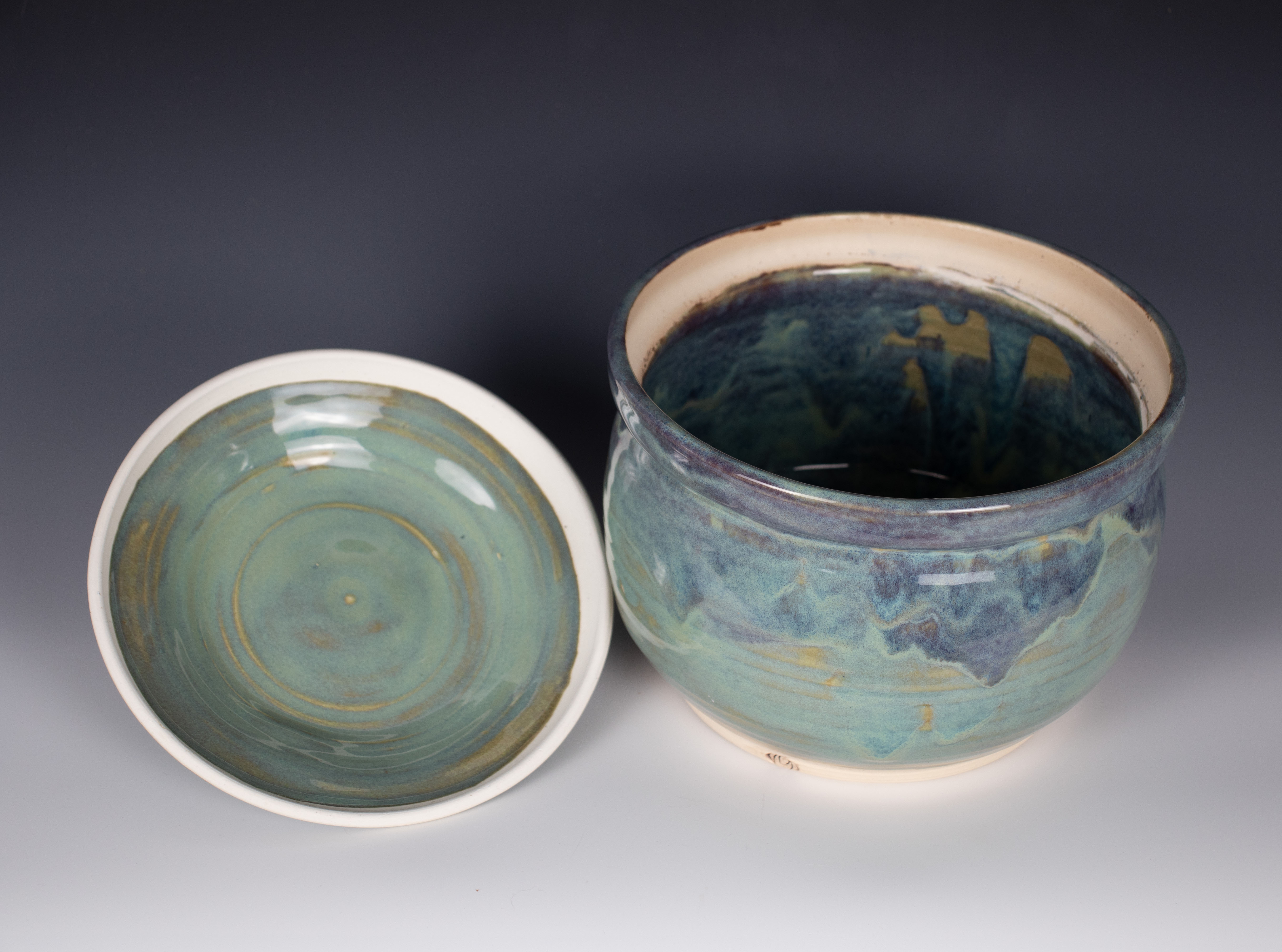 Handmade Ceramic Jar with Lid