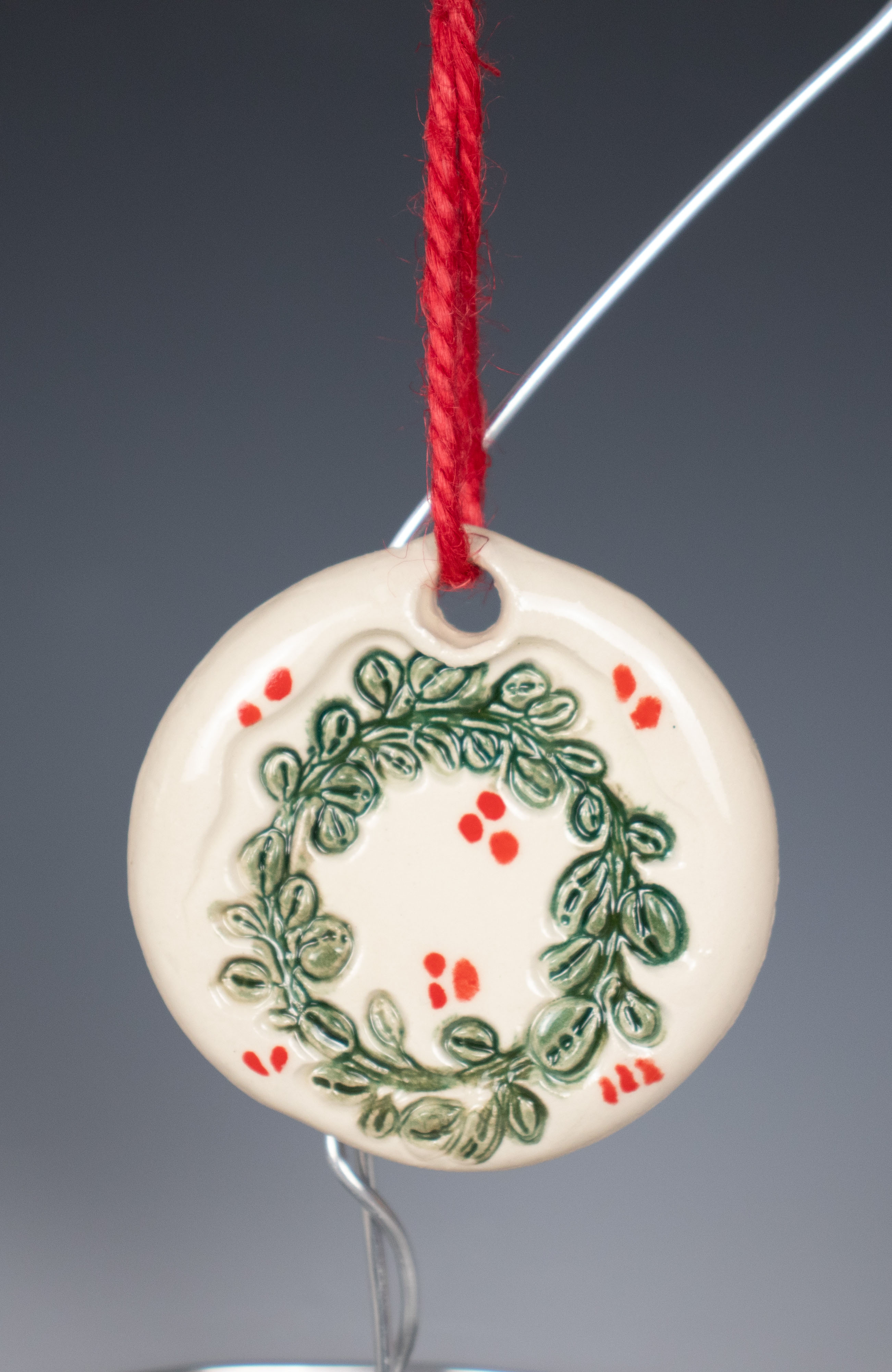 Hand-Painted Holiday Ornament
