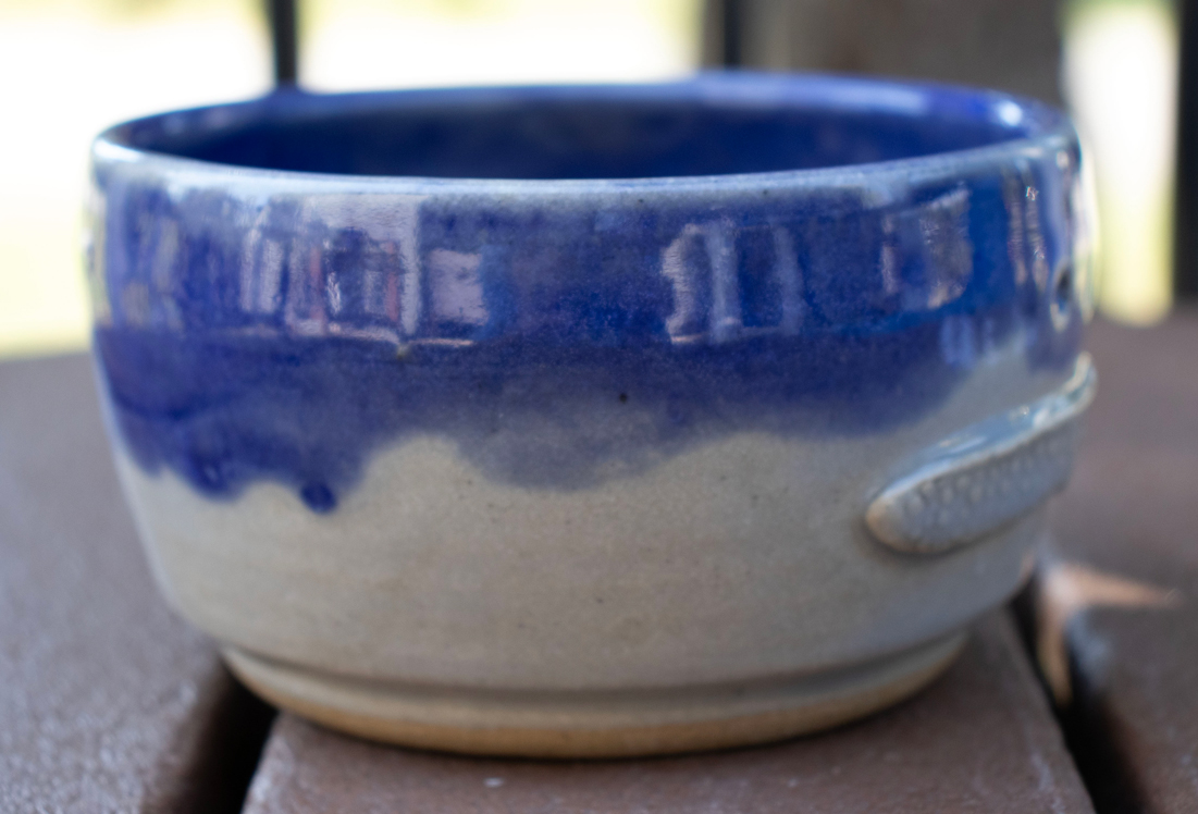 Herb Stripper Bowl with Garlic Grater Inside