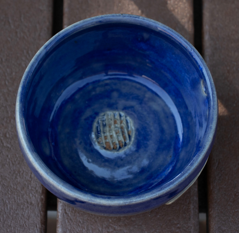 Herb Stripper Bowl with Garlic Grater Inside