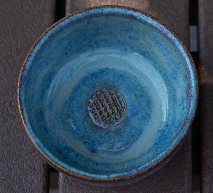 Herb Stripper Bowl with Garlic Grater Inside
