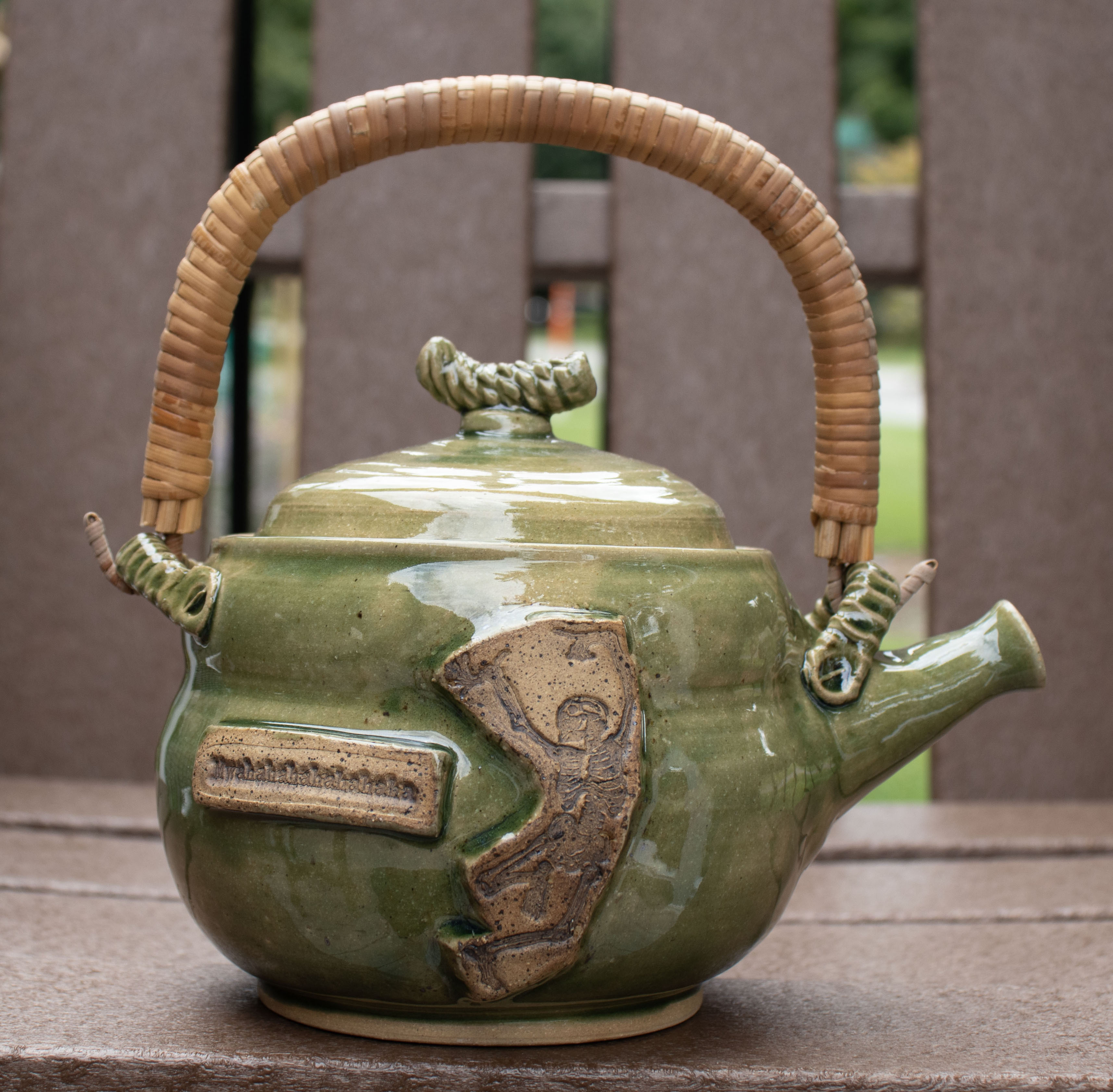 Dancing Skeleton Teapot