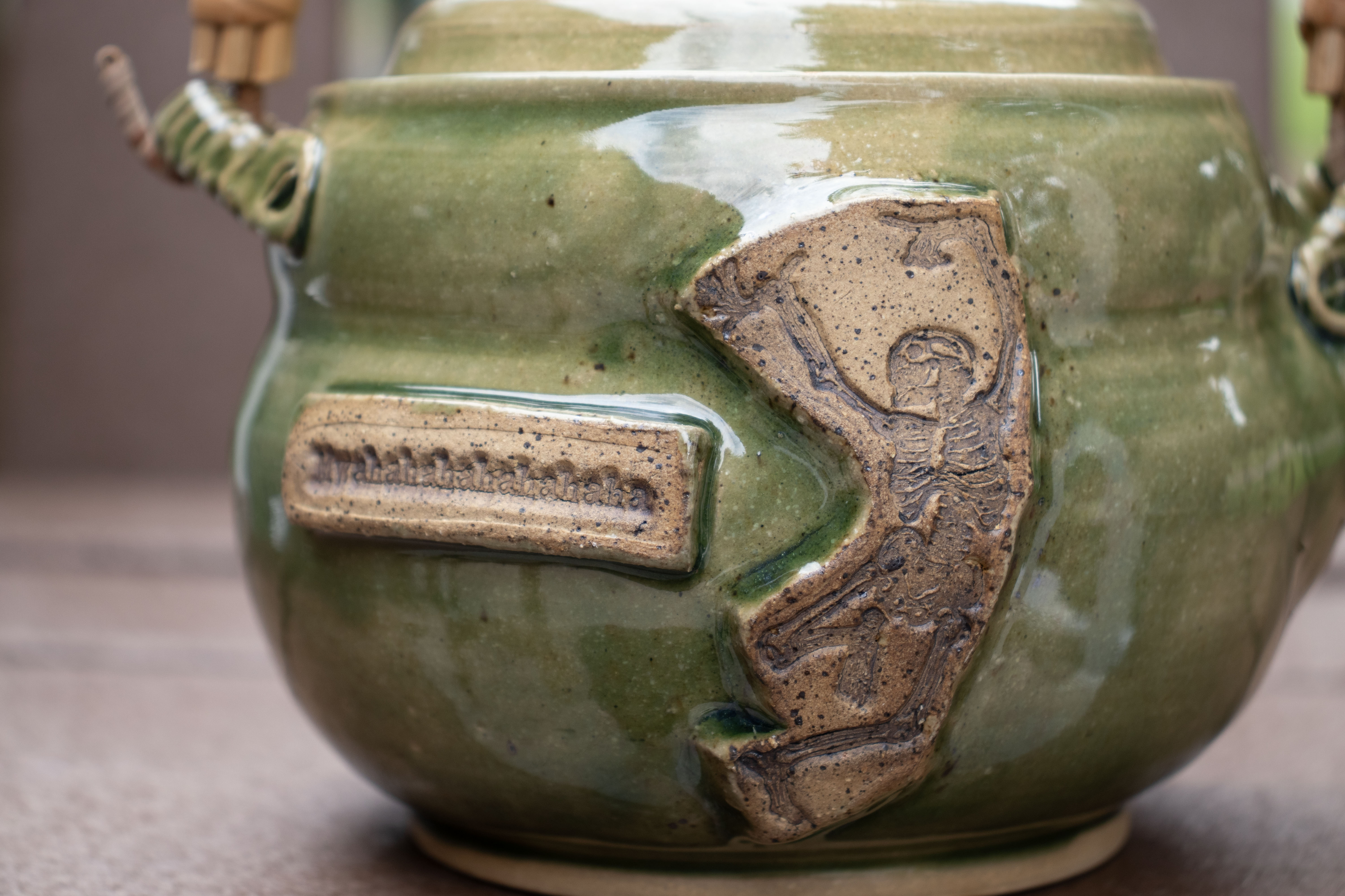 Dancing Skeleton Teapot