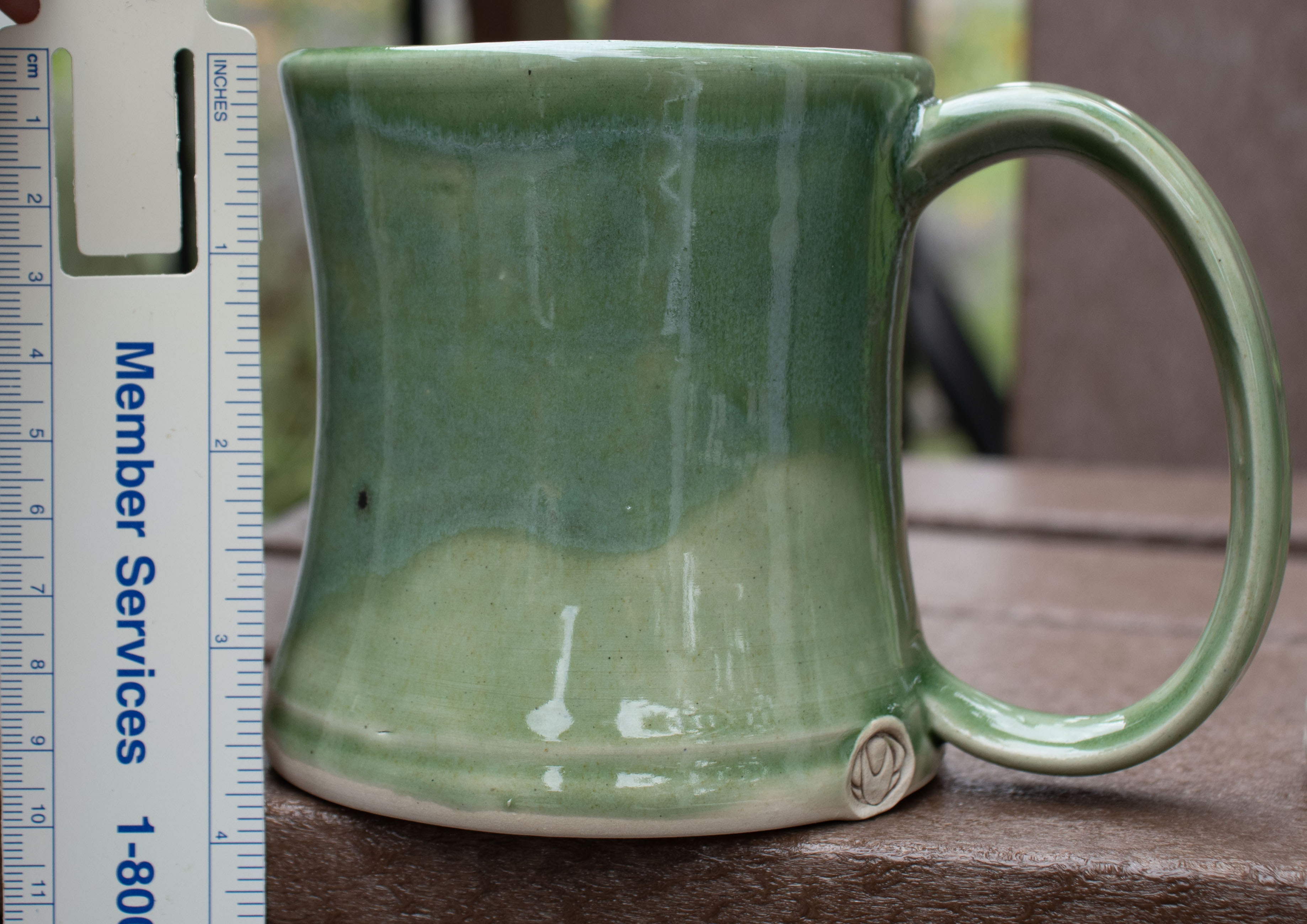 Stoneware Mugs - Green