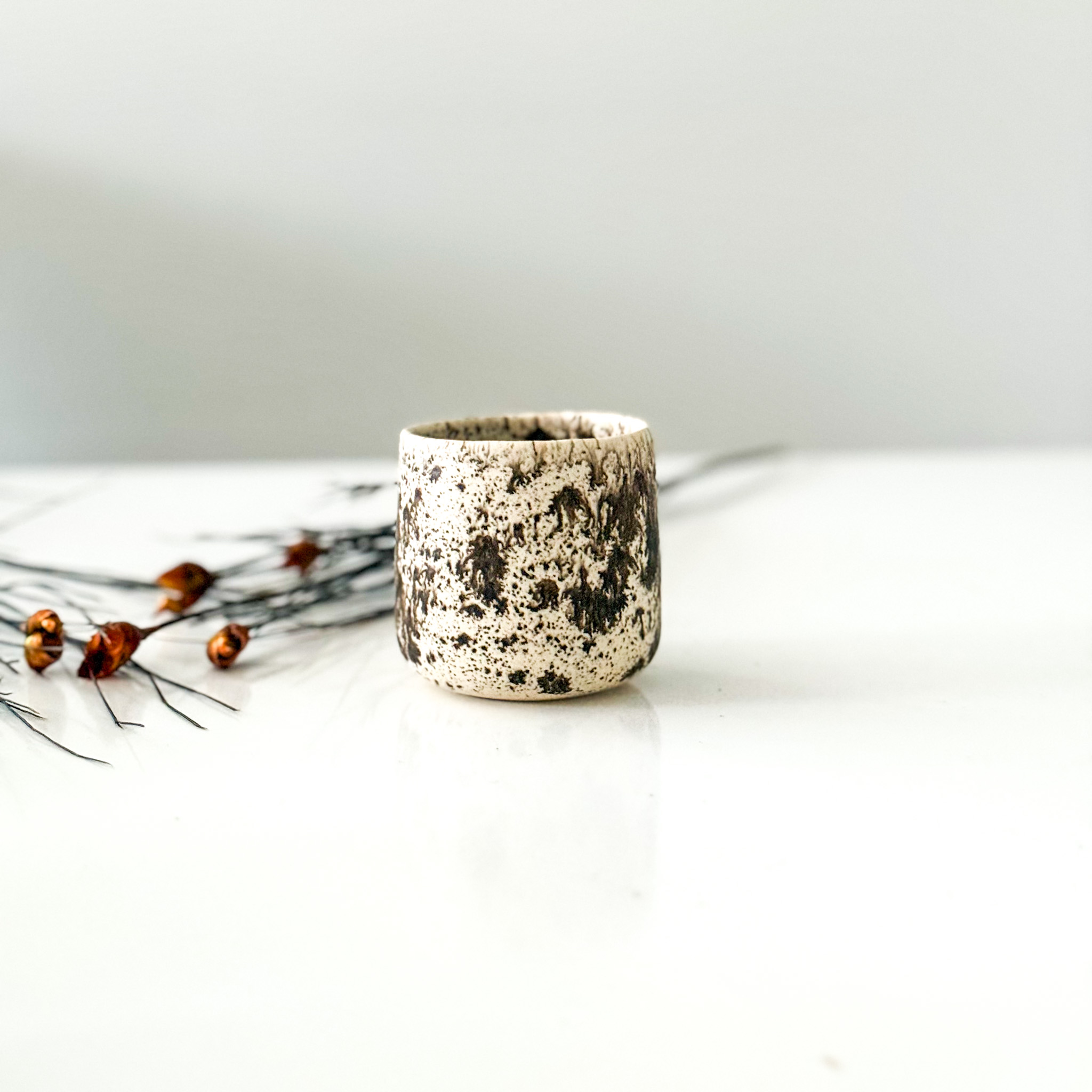 Porcelianinis espresso puodelis "WARM"