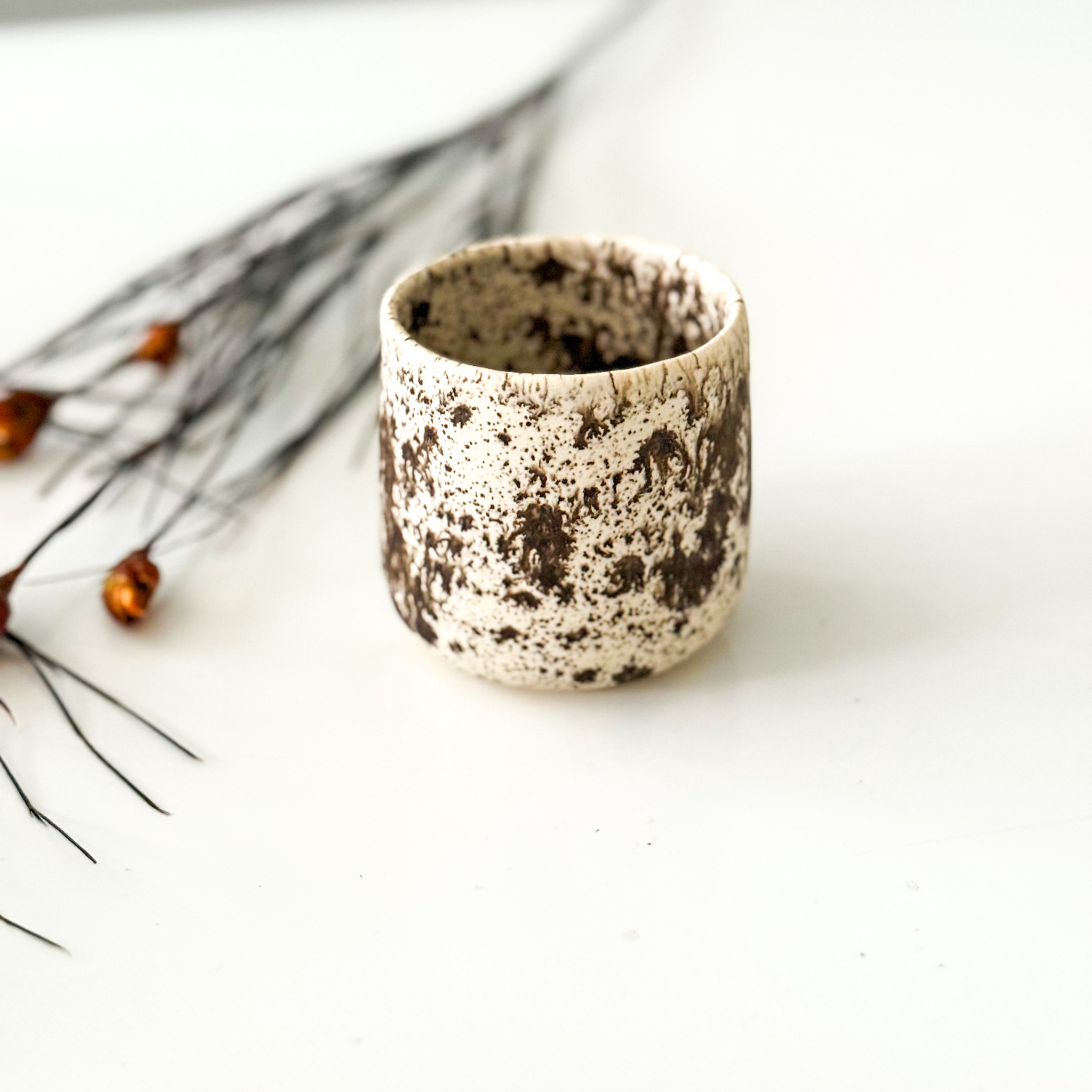 Porcelianinis espresso puodelis "WARM"