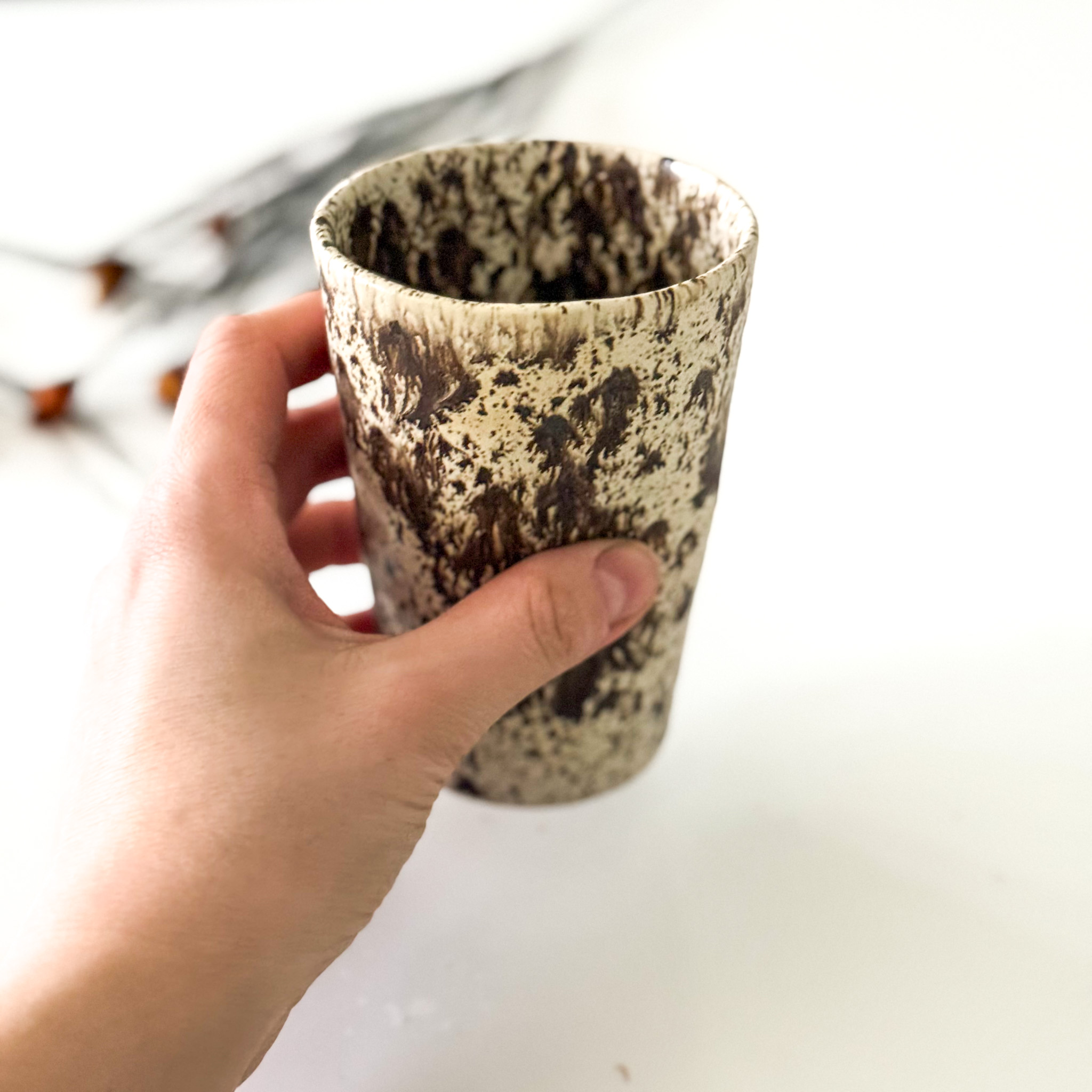 Keraminis puodelis "LATTE LATTE"