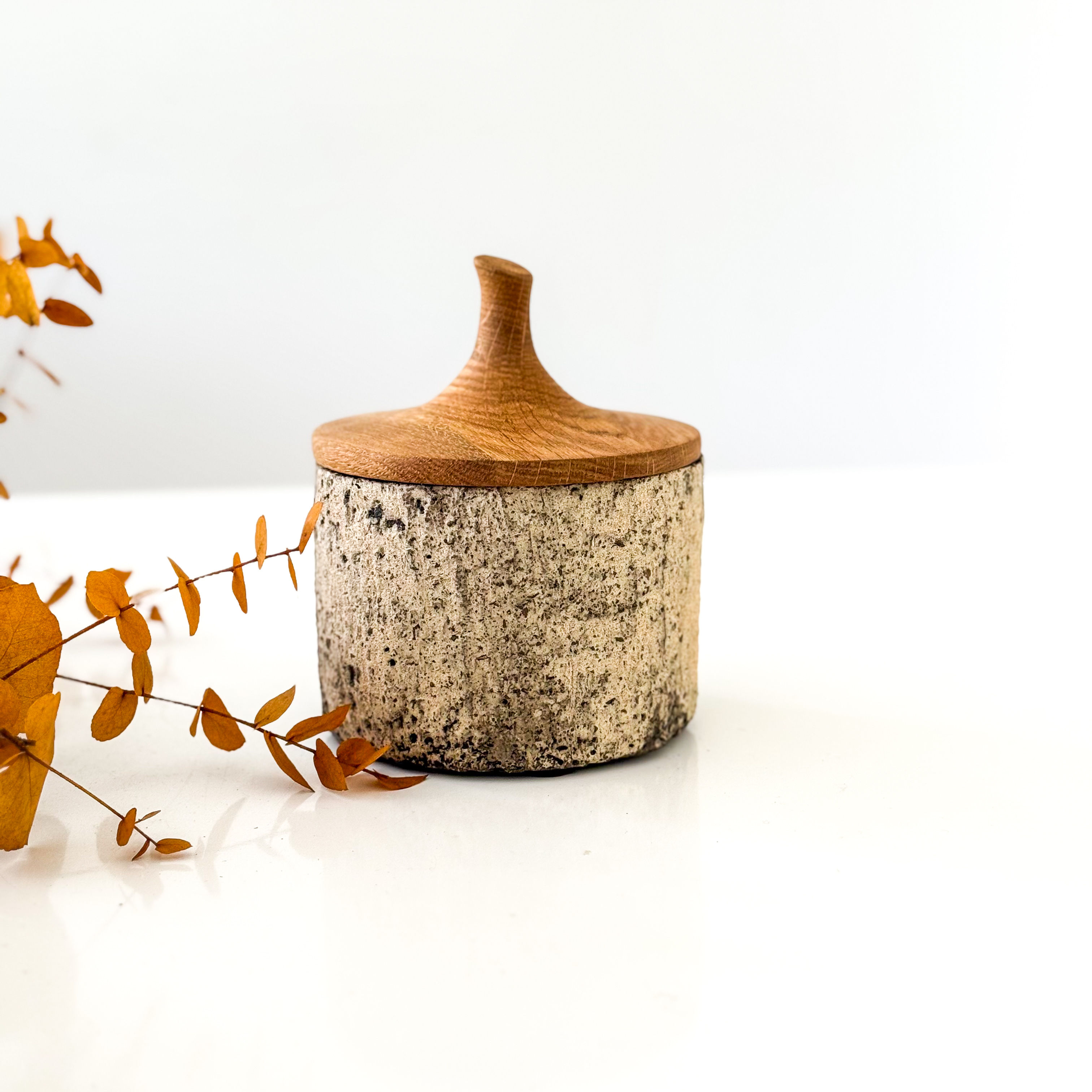 Keraminė/medinė cukrinė "SUGAR"