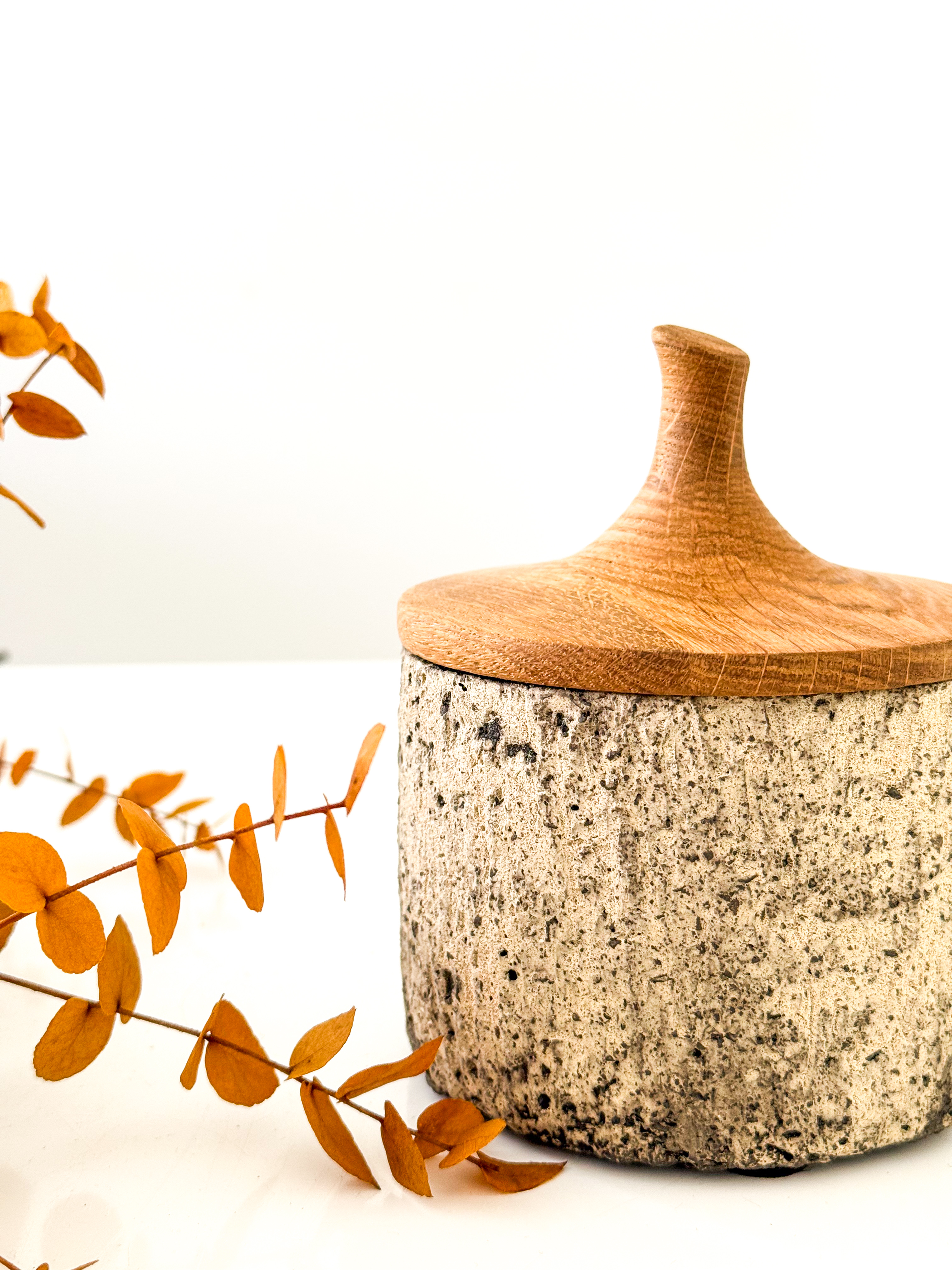 Keraminė/medinė cukrinė "SUGAR"