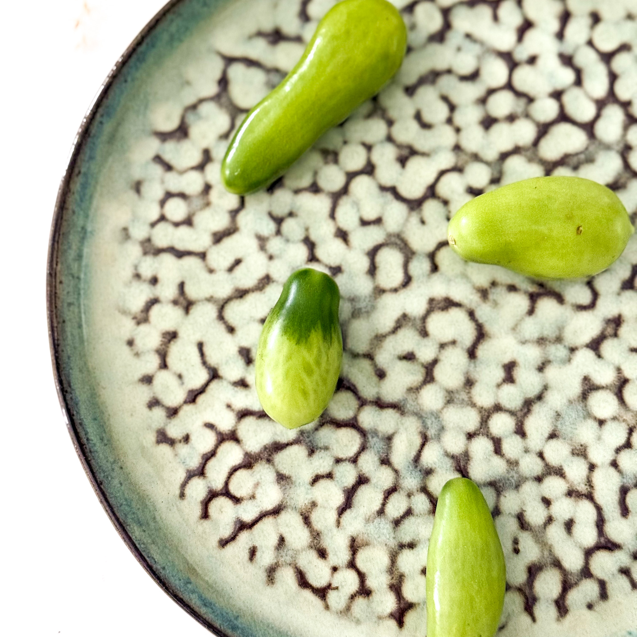 Keraminė lėkštė "LIGHT GREEN"