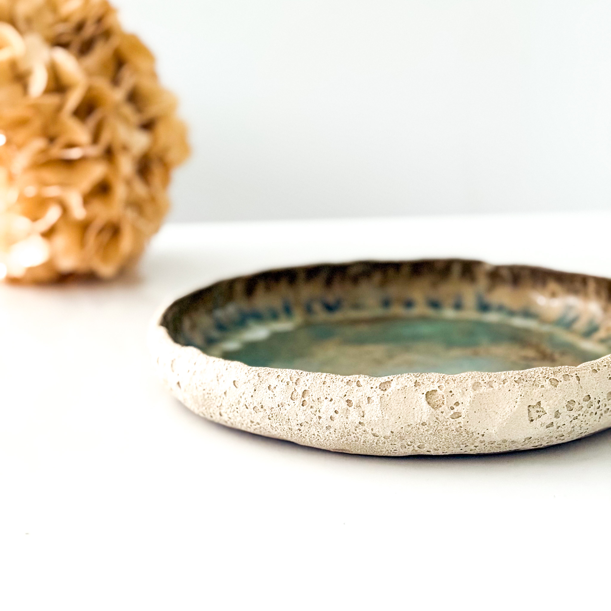 Keraminė lėkštė "SAND AND SEA"