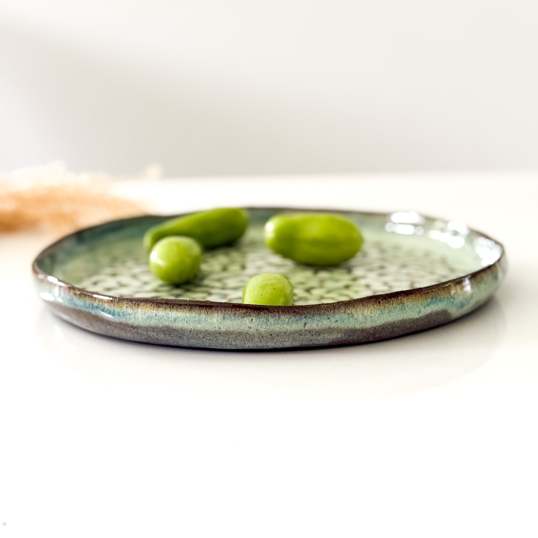 Keraminė lėkštė "LIGHT GREEN"