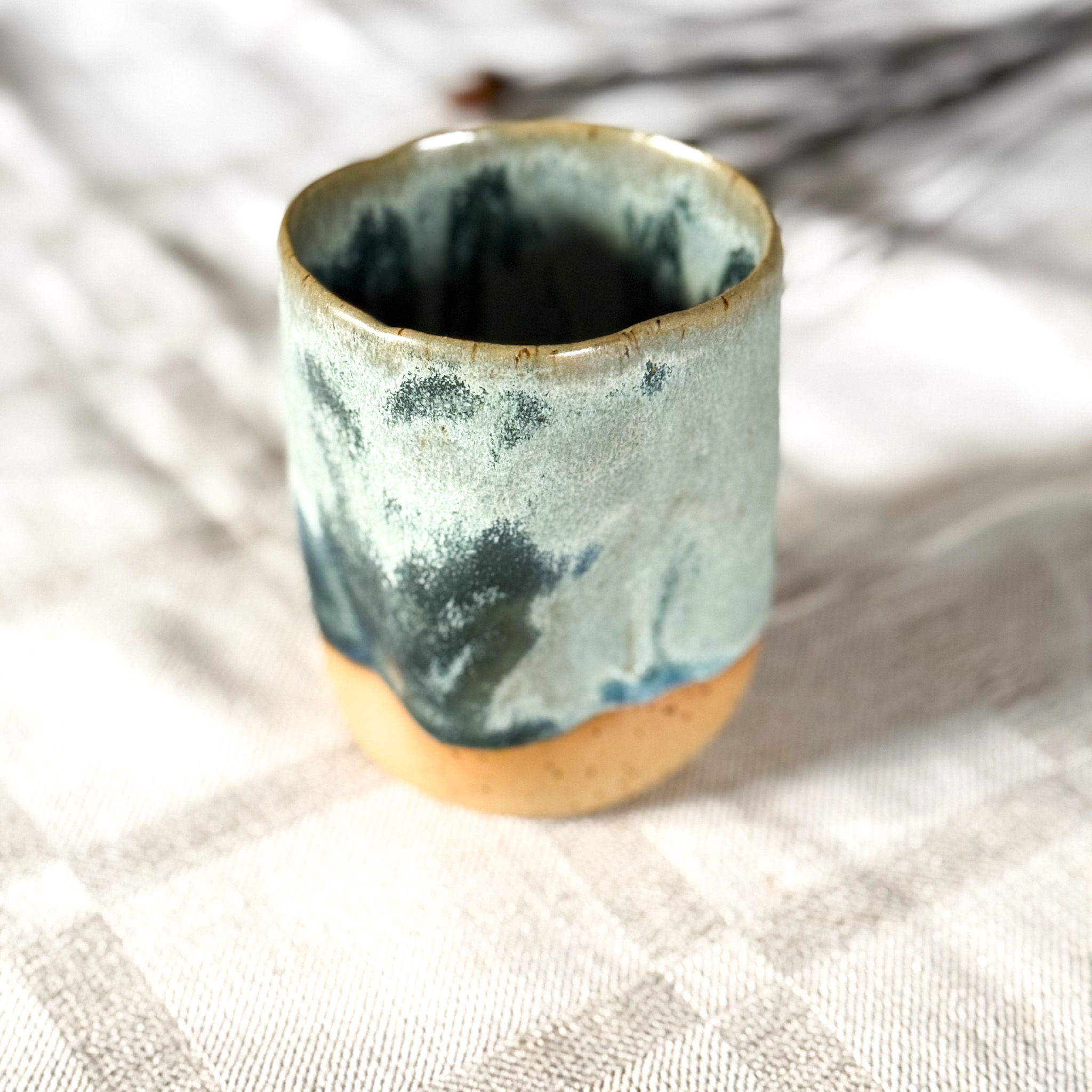 Keraminis puodelis "GREEN ICE"