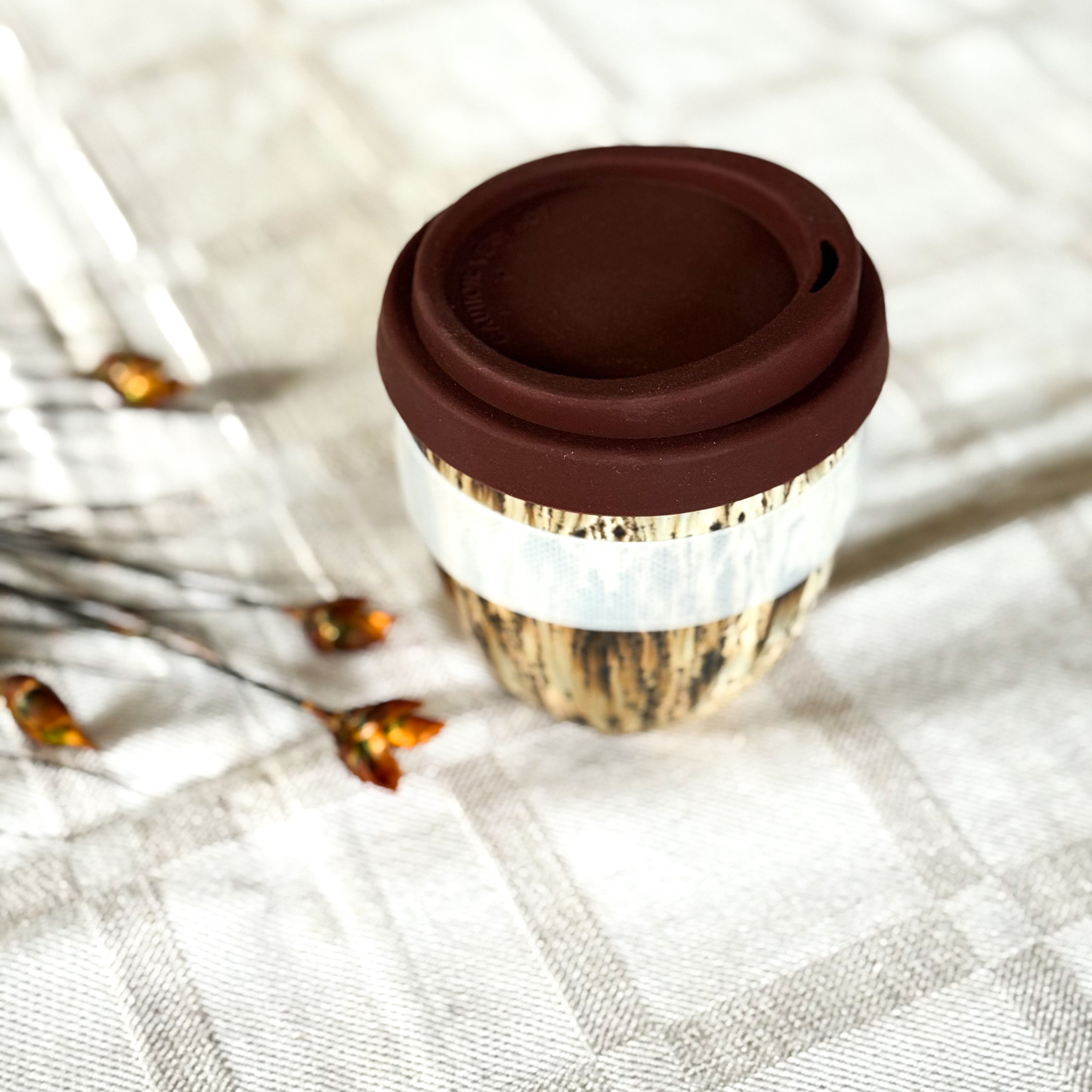 Keraminis puodelis "TAKEAWAY"