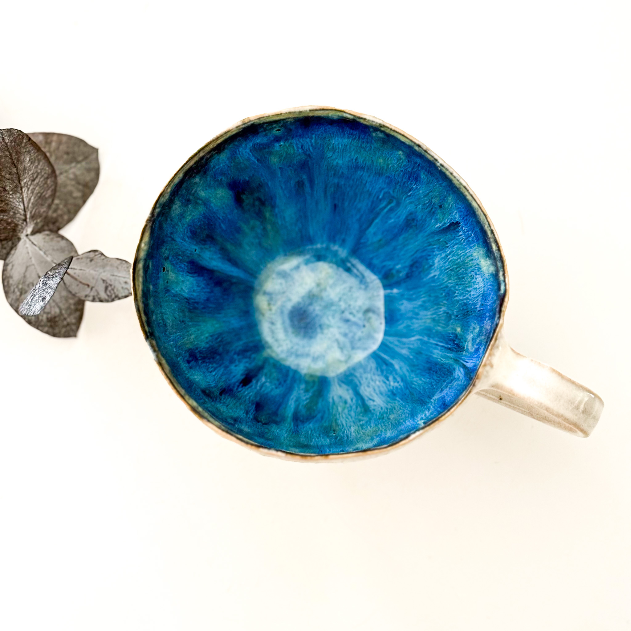 Keraminis puodelis "COSMIC BLUE"