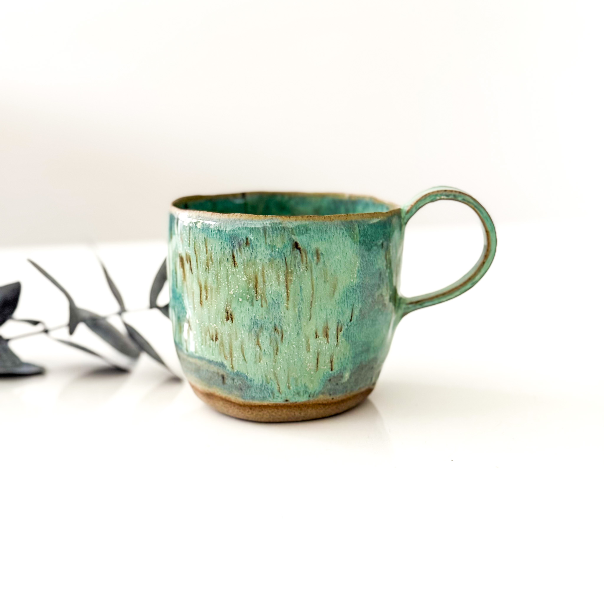 Keraminis puodelis "GREEN FOREST"