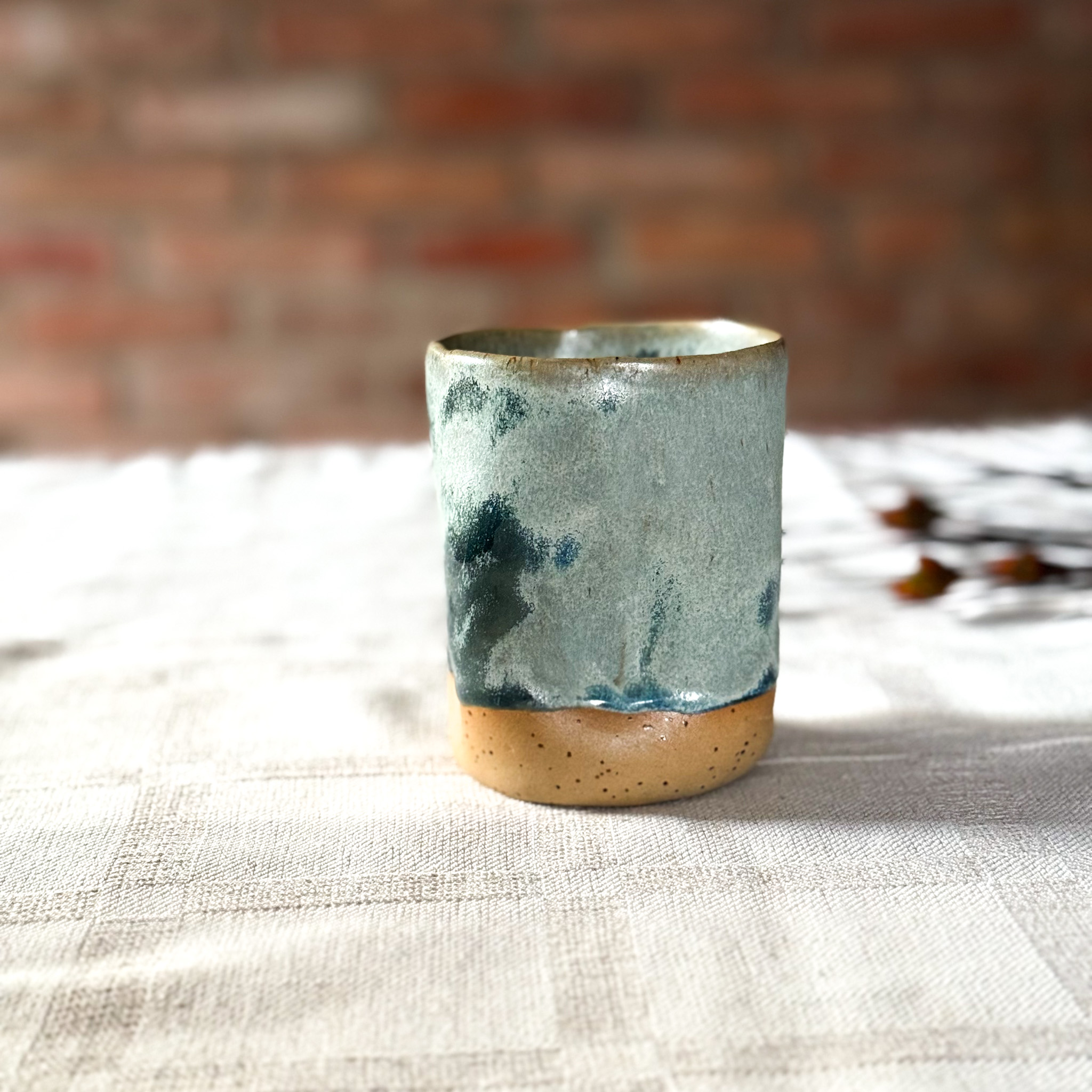 Keraminis puodelis "GREEN ICE"