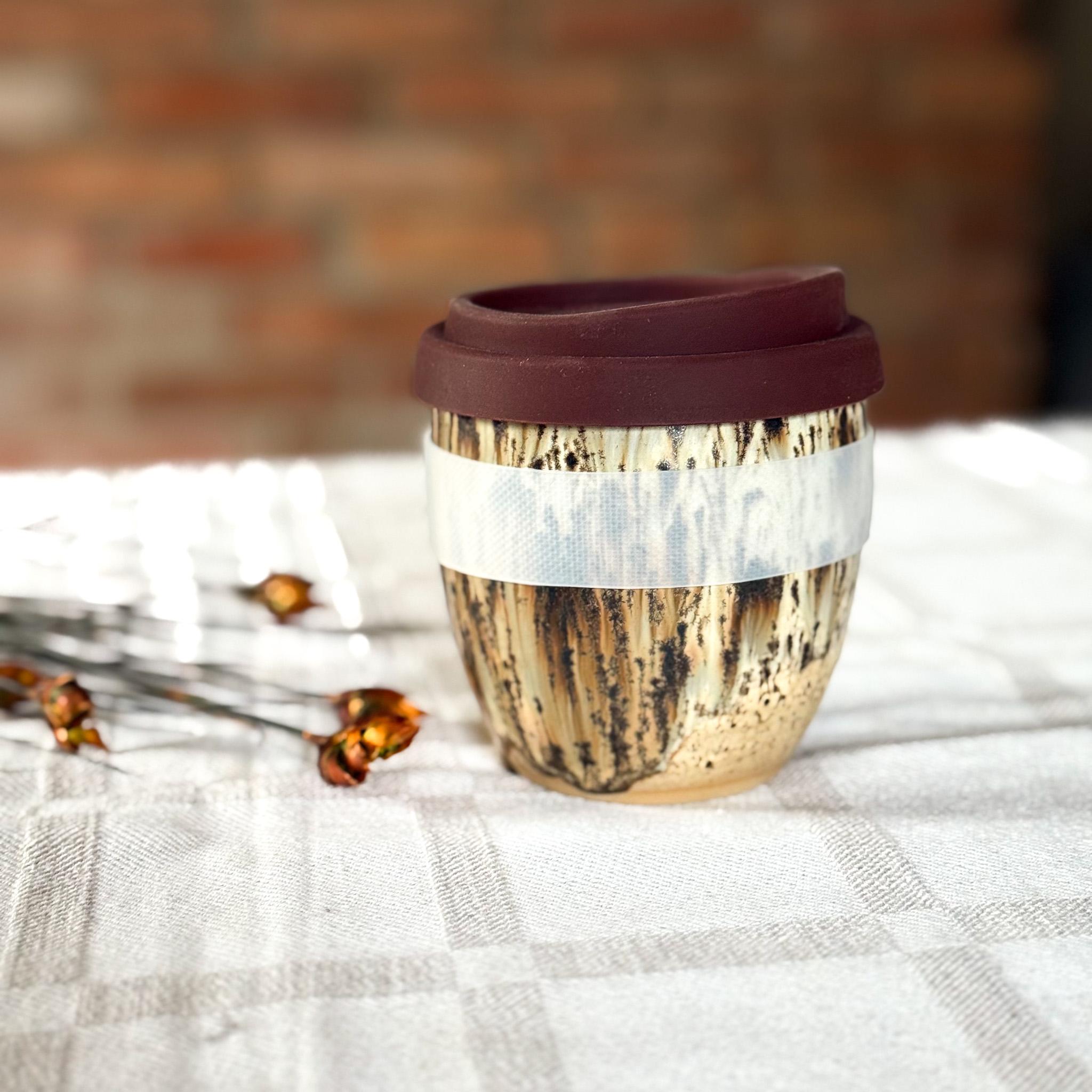 Keraminis puodelis "TAKEAWAY"