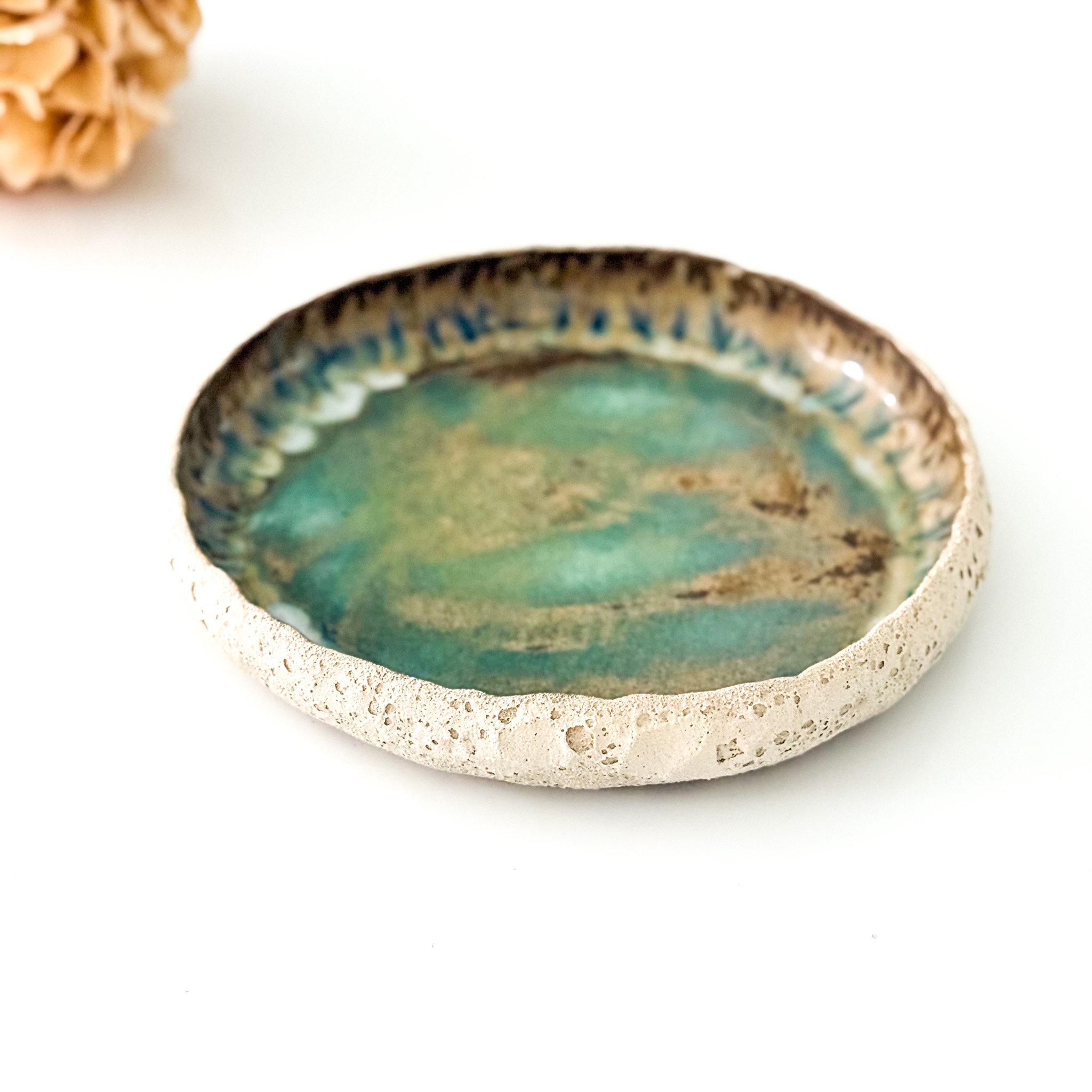 Keraminė lėkštė "SAND AND SEA"