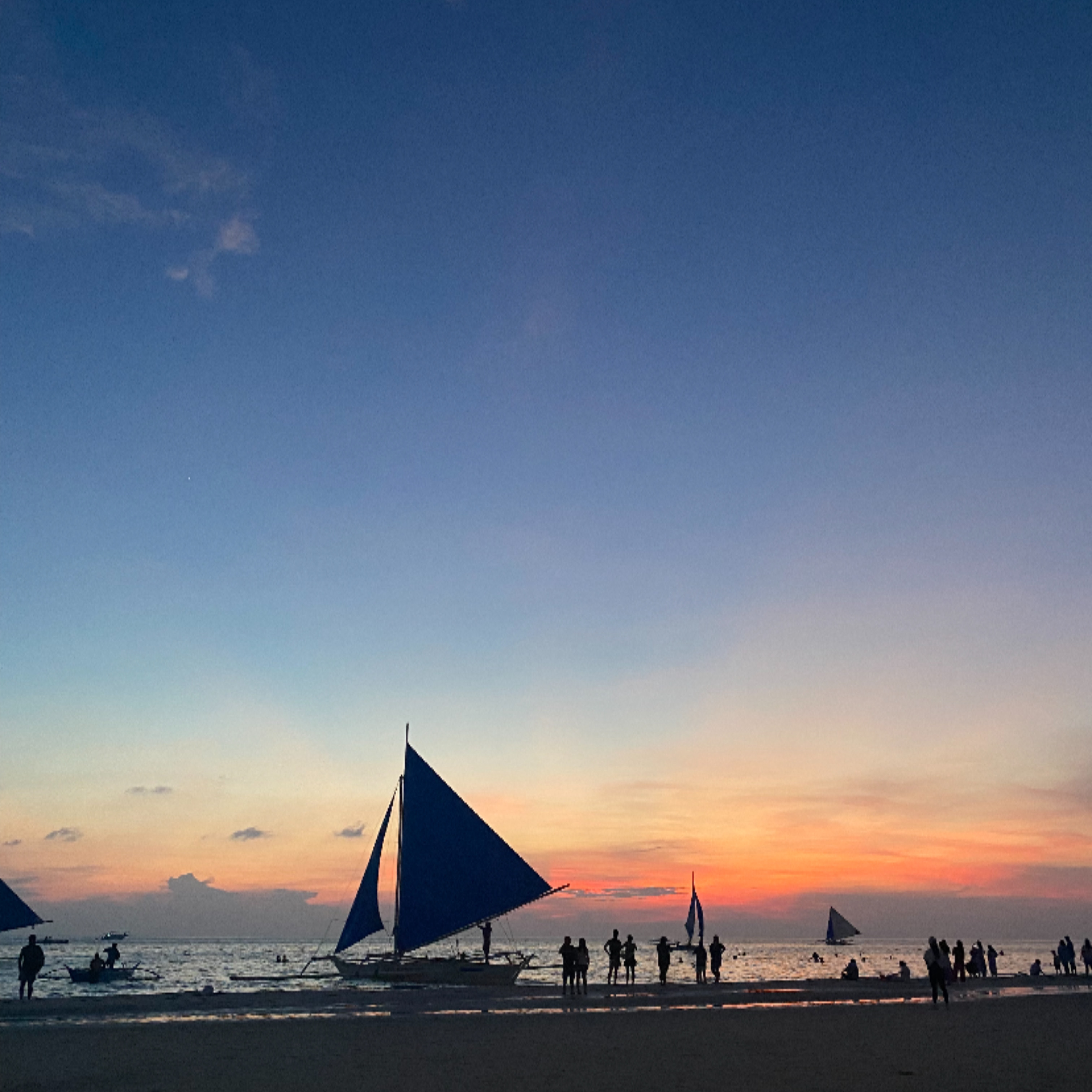 Sunset Paraw Sailing