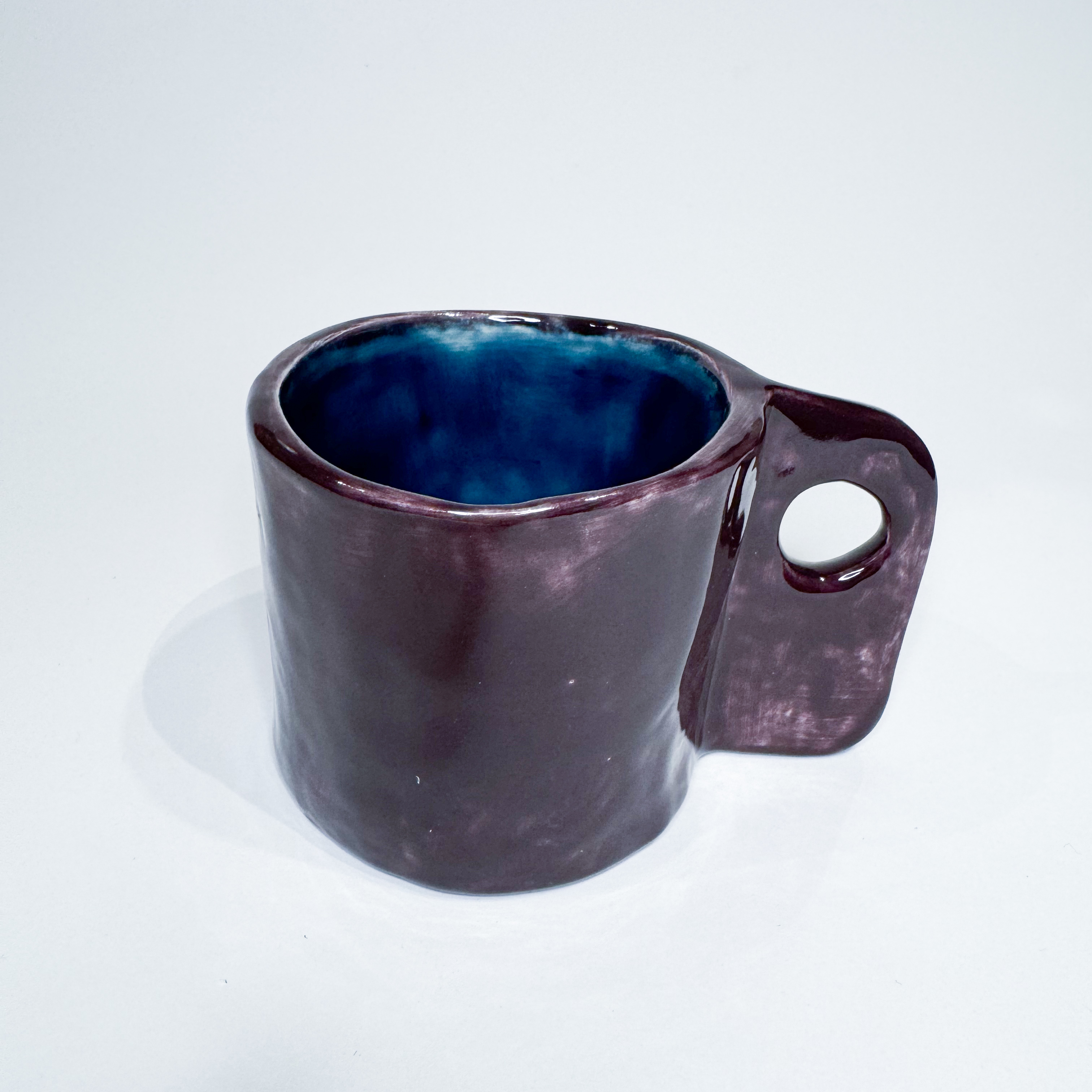 Modern two color cup