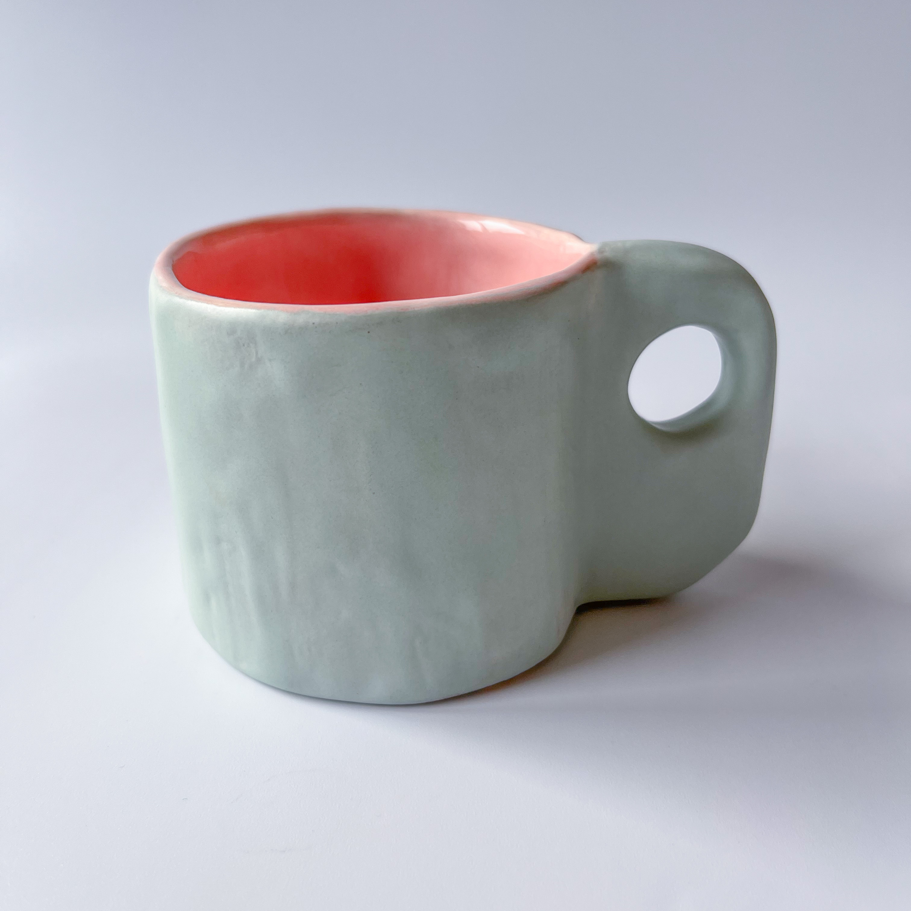 Cup Mint and Pink Delight