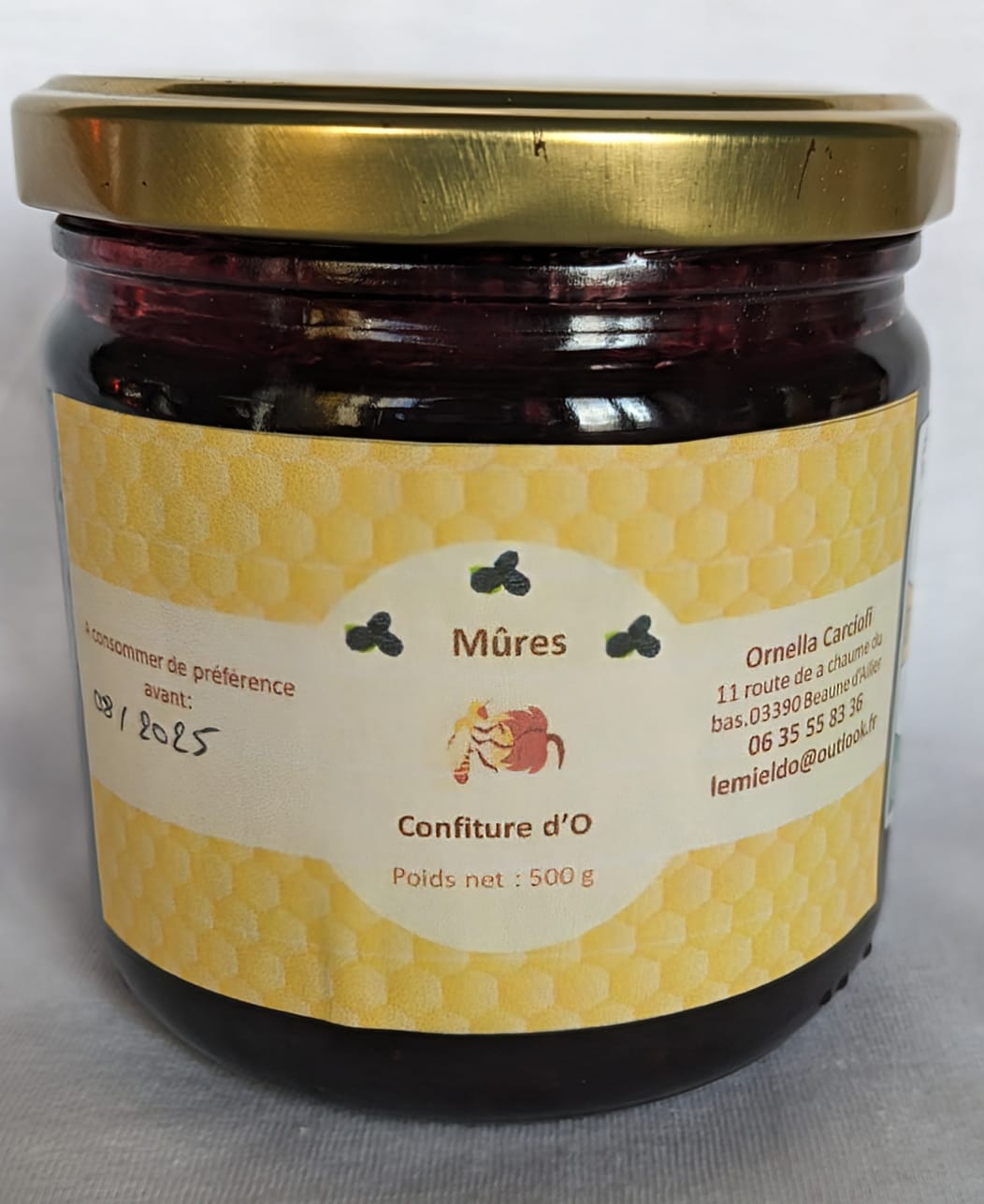 Confiture de mûres