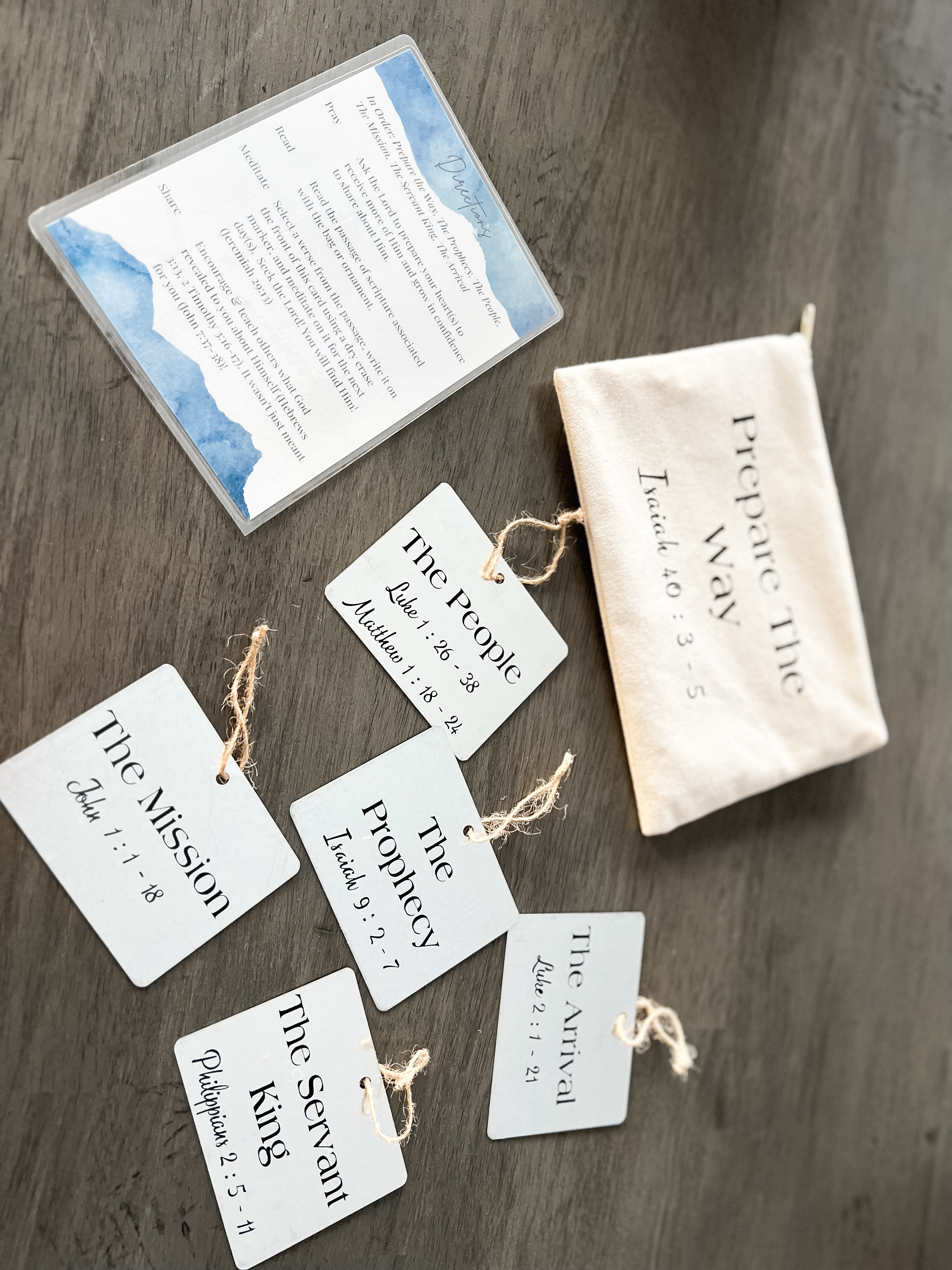 'Prepare The Way' Ornament Set