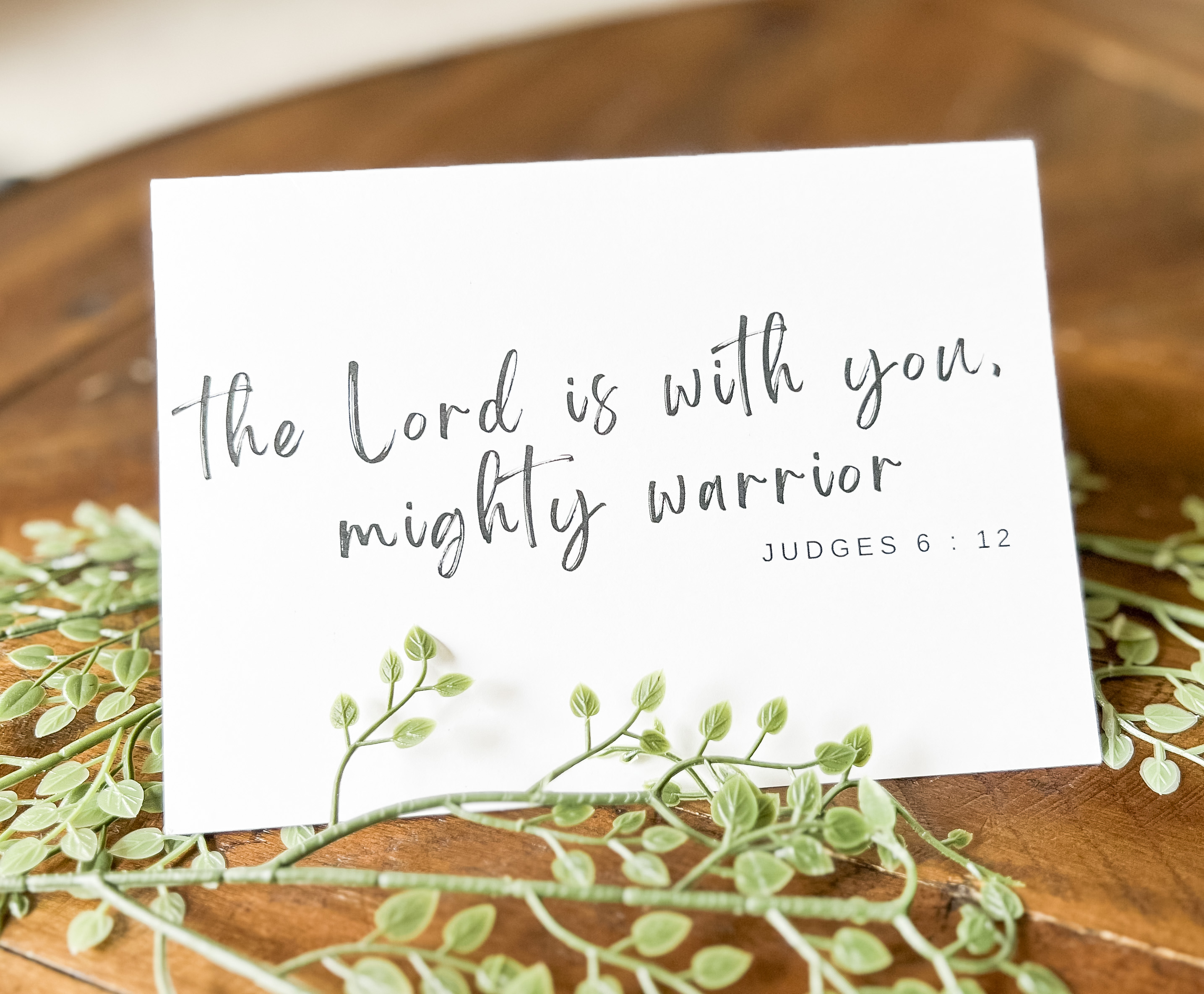 Mighty Warrior Card Set (Set of 10)