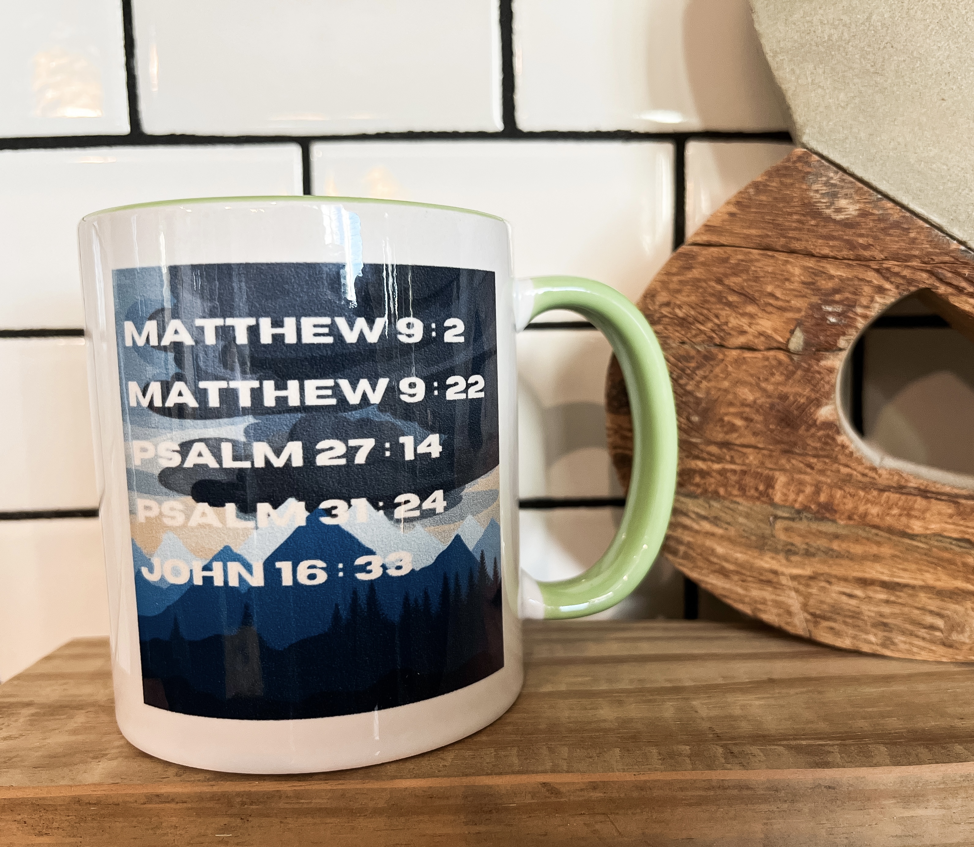 Take Heart Mountain Mug