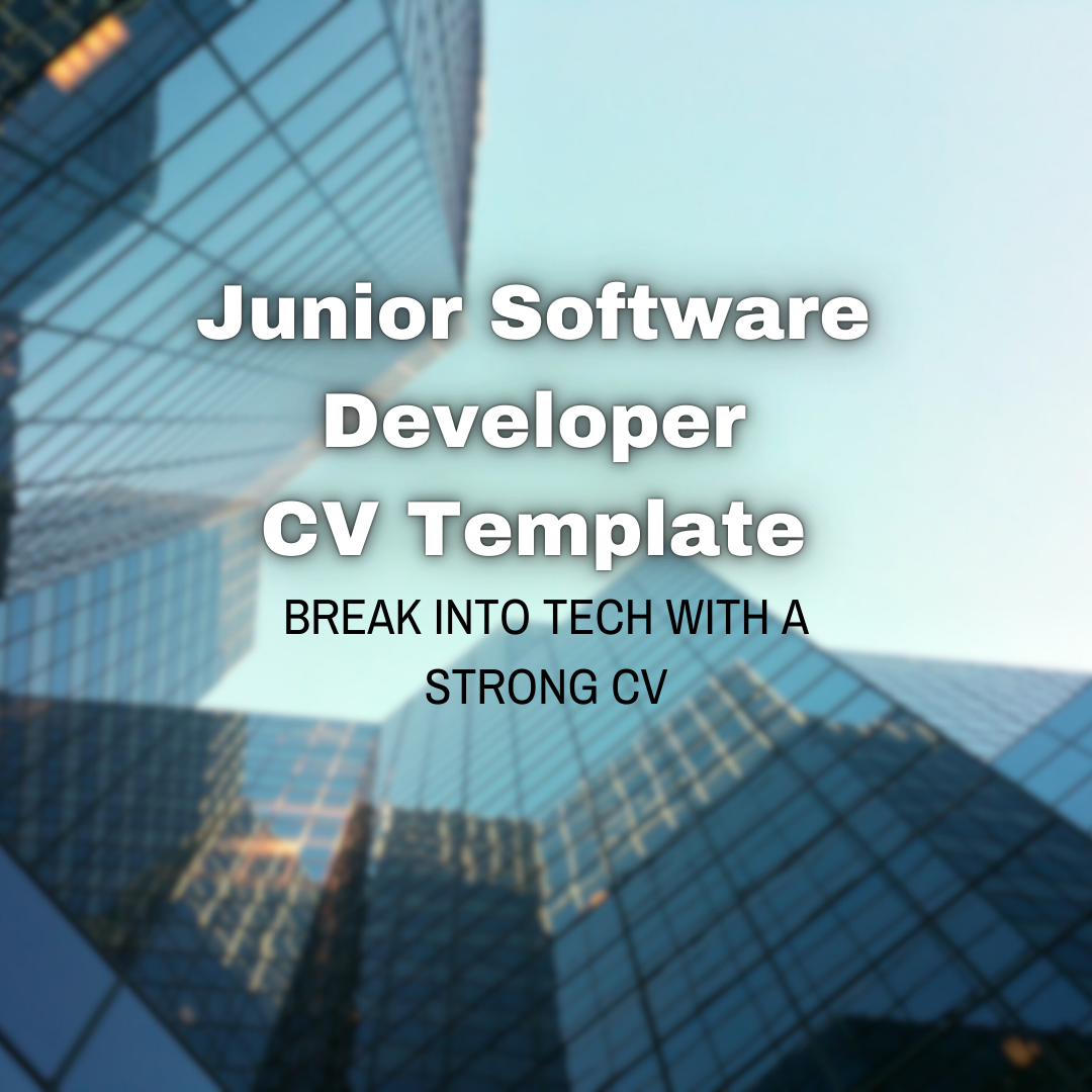 Software Engineer CV Template