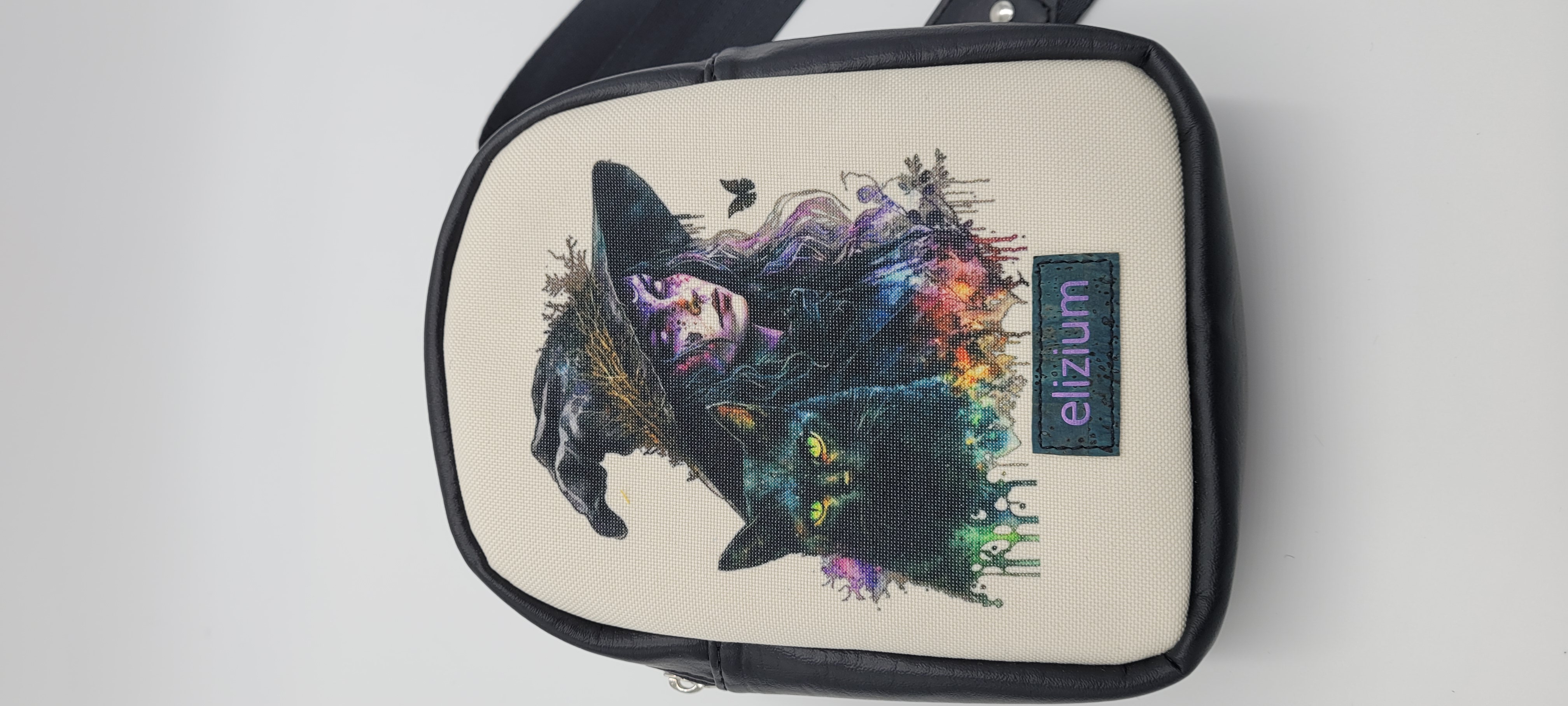 Small Sling Bag, Witch design, Wiccan