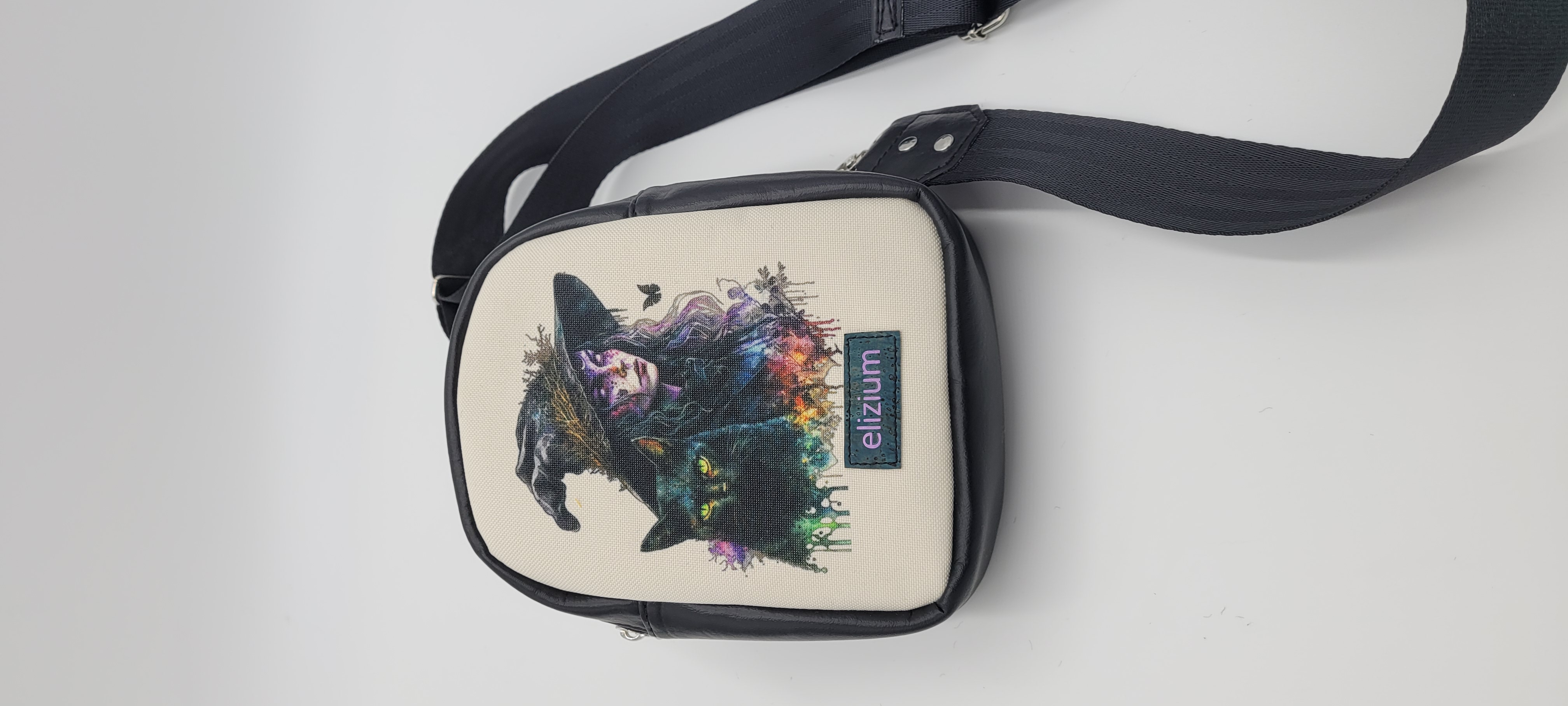 Small Sling Bag, Witch design, Wiccan