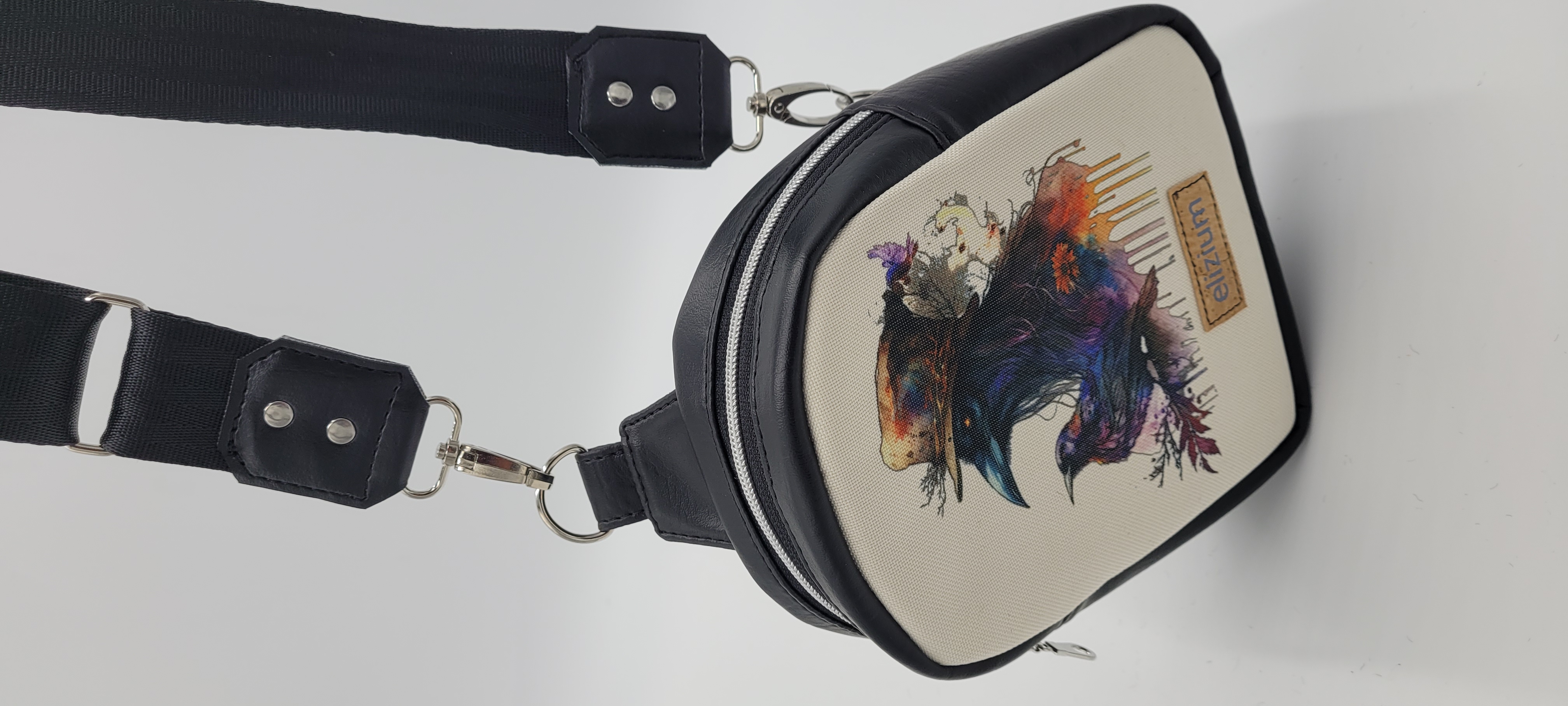 Small Sling Bag Crows Design