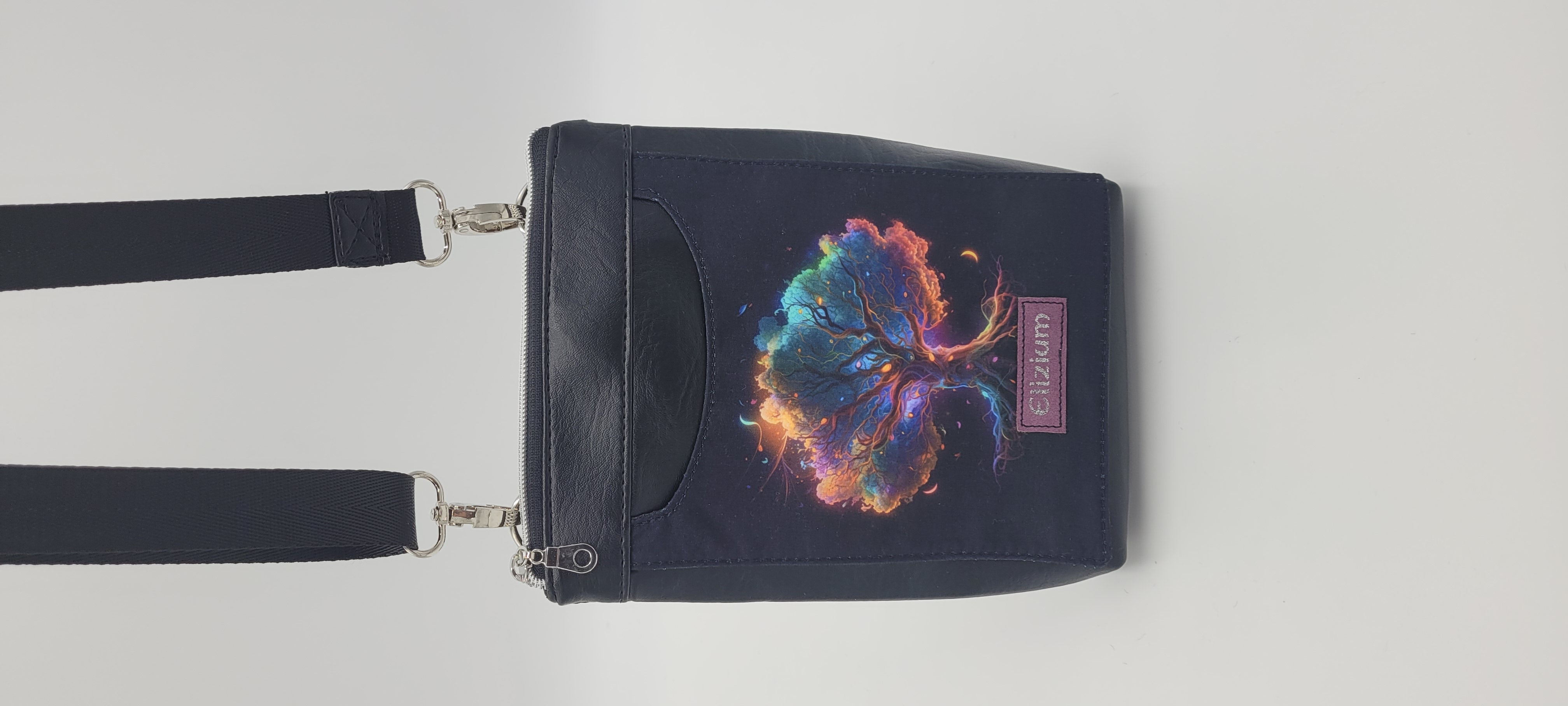 Small Crossbody Phone bag with Tree Of Life Design