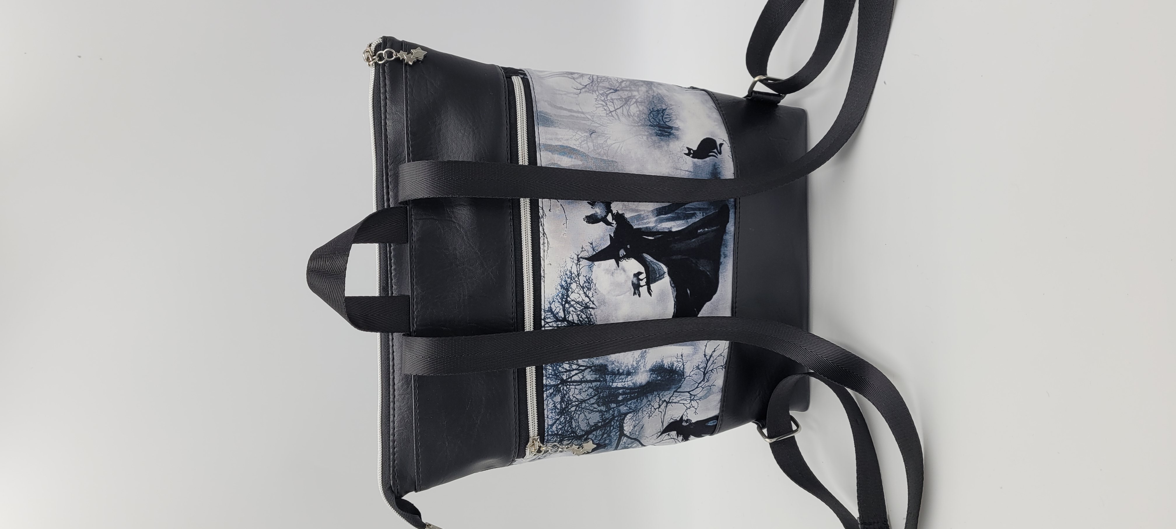 Beautiful Yasmina Backpack with Witches