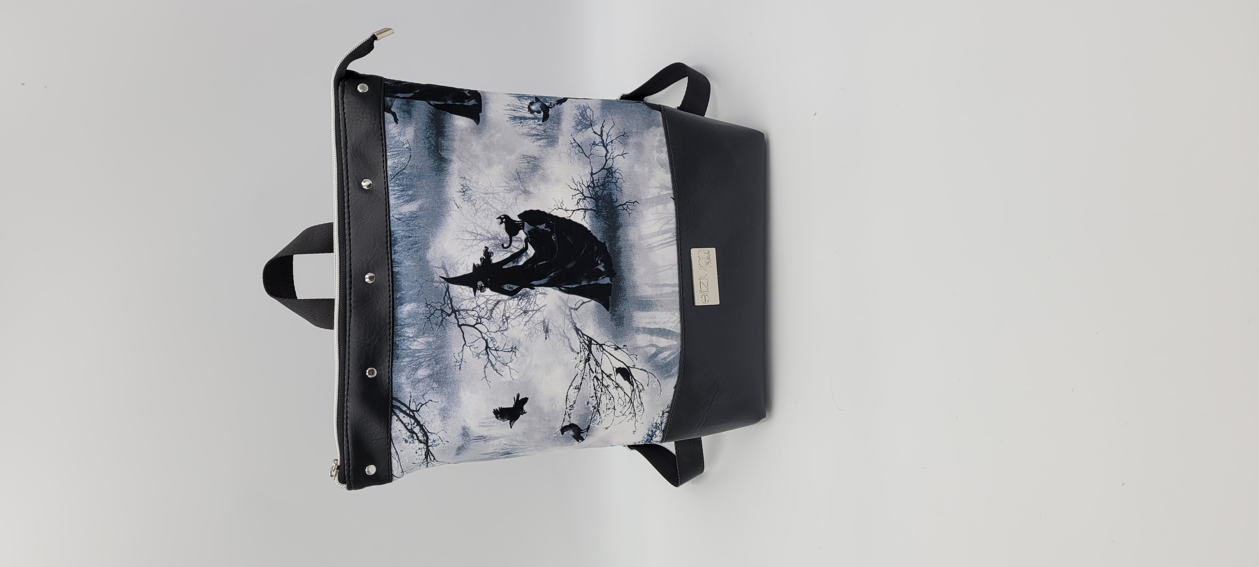 Beautiful Yasmina Backpack with Witches
