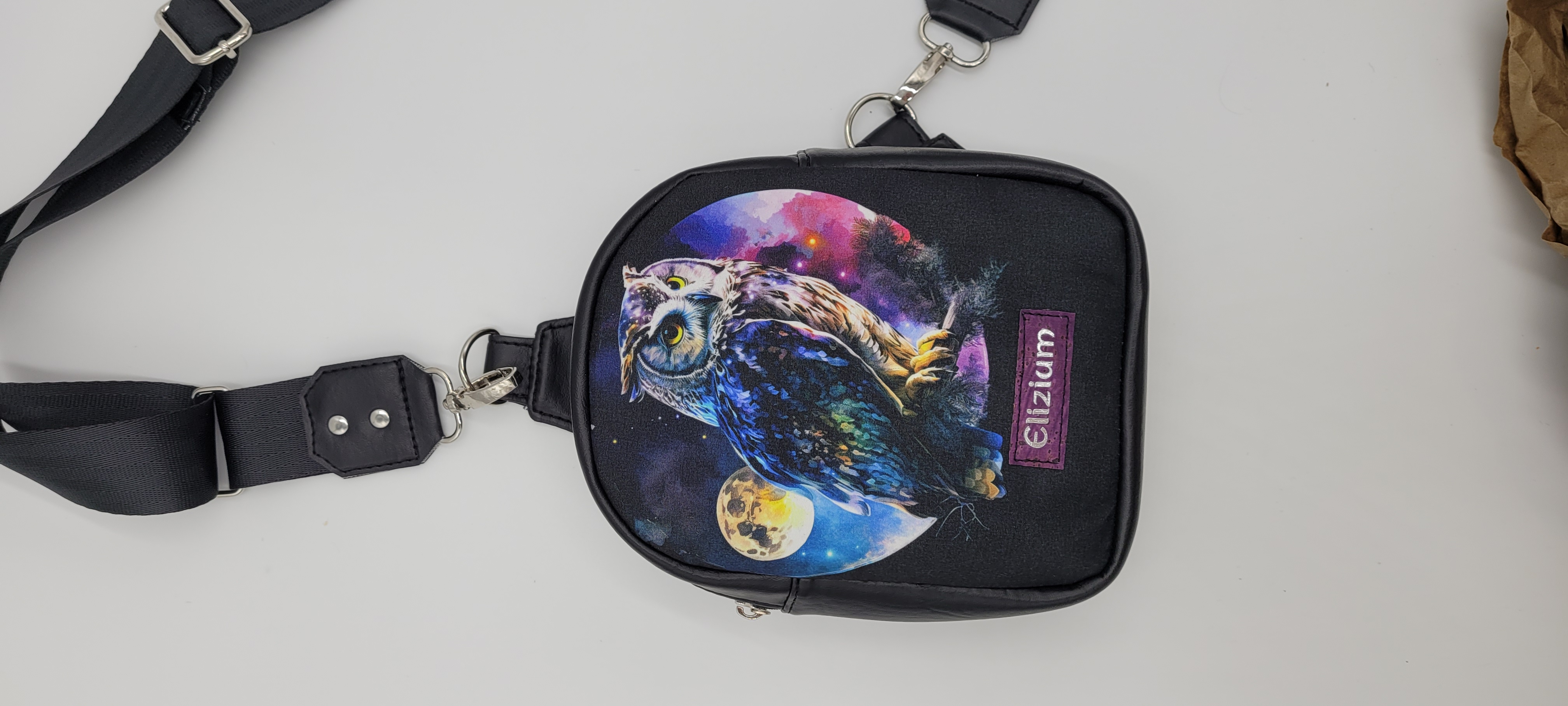 Small Sling Bag, Owl Design