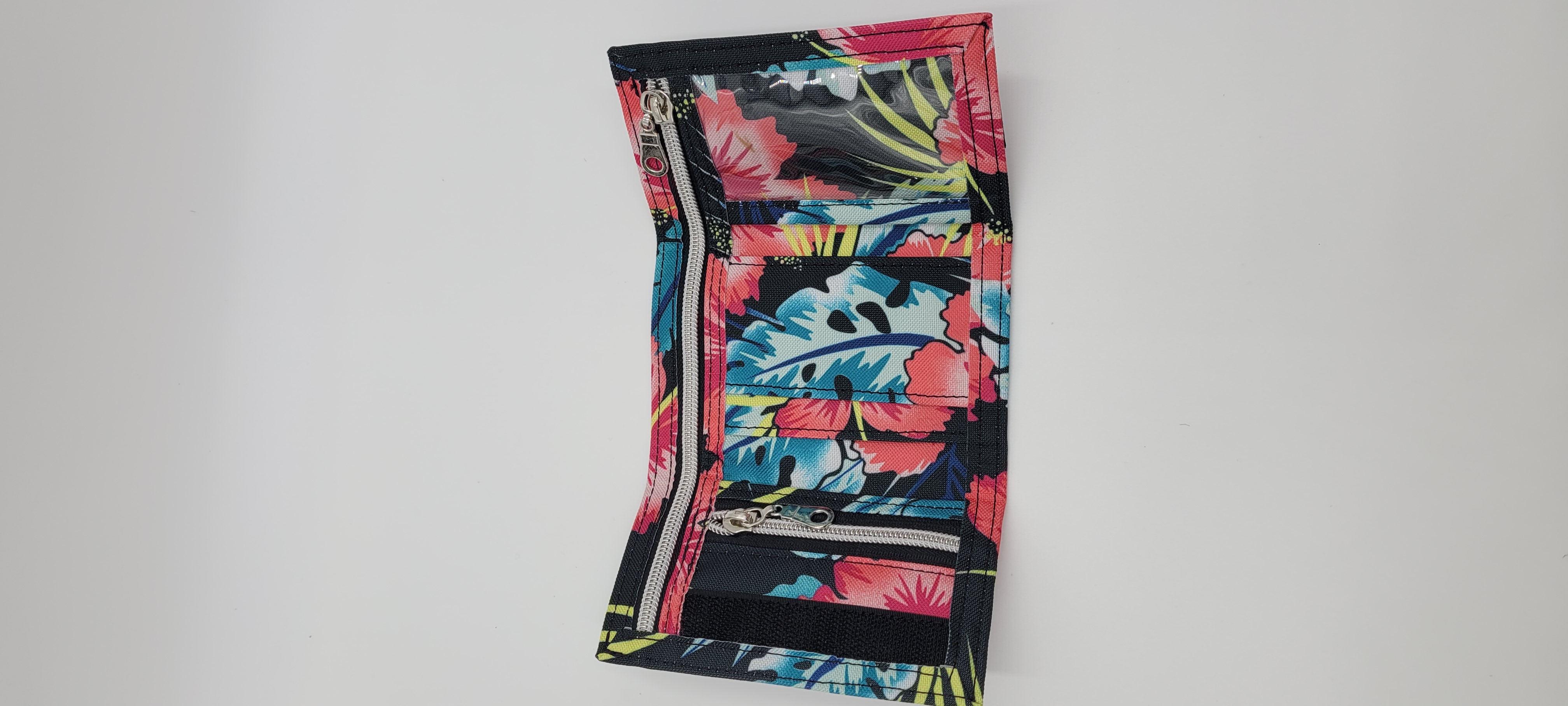 Durable Women's Wallet, Men's Wallet, Children's Wallet, Trifold Wallet with Velcro Closure