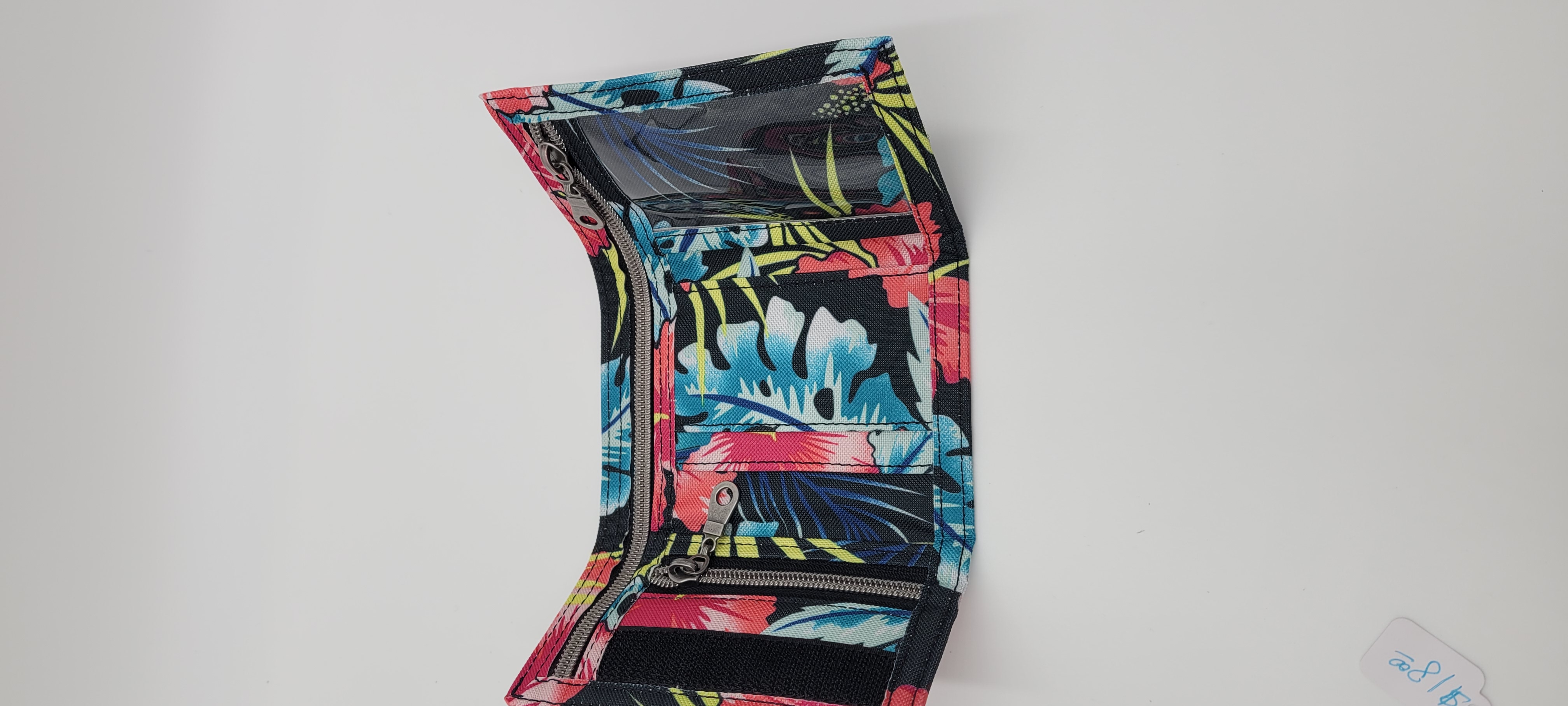 Durable Women's Wallet, Men's Wallet, Children's Wallet, Trifold Wallet with Velcro Closure