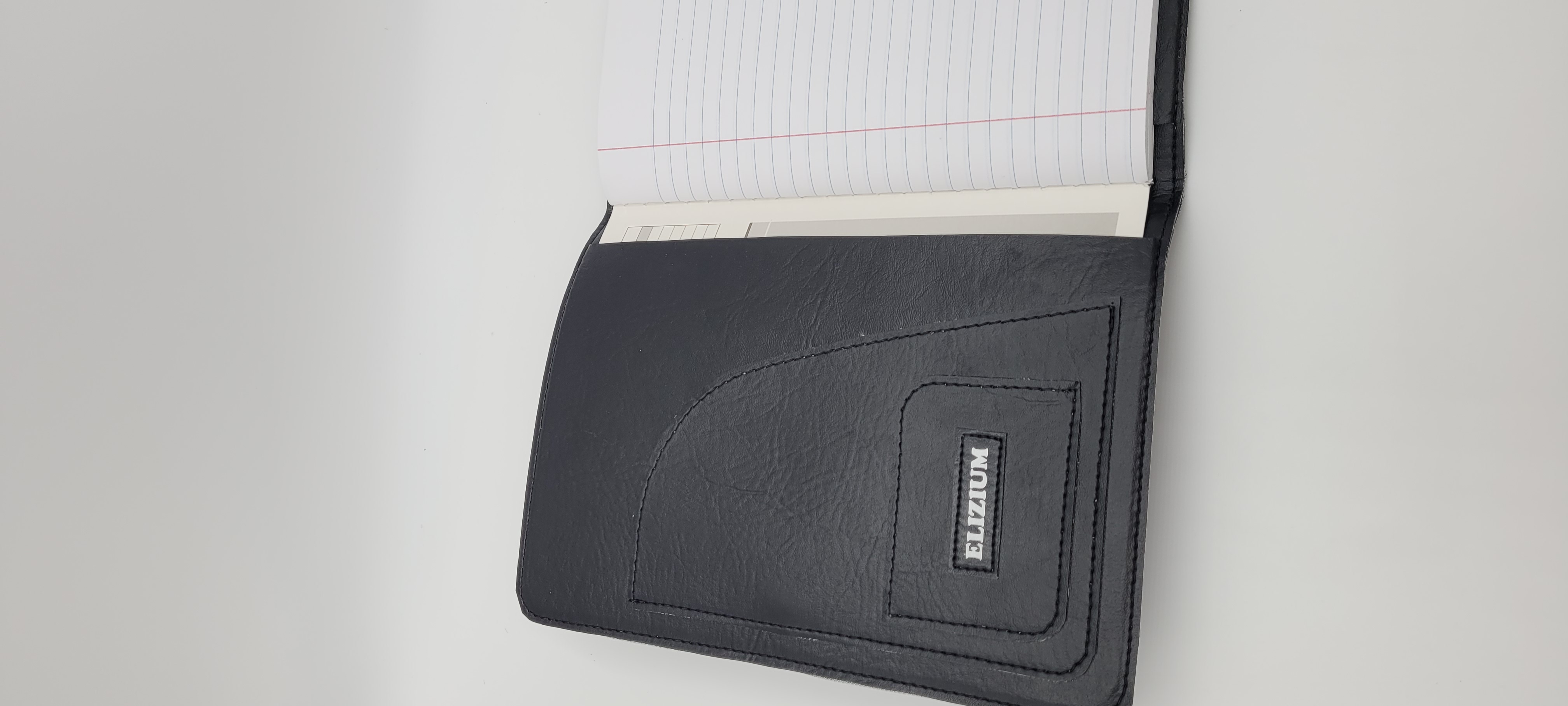 Journal Cover, Notebook Cover, Black With Pink Fairy, Fairy Magic