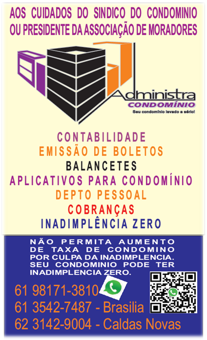 Contabilidade e administração de condominios