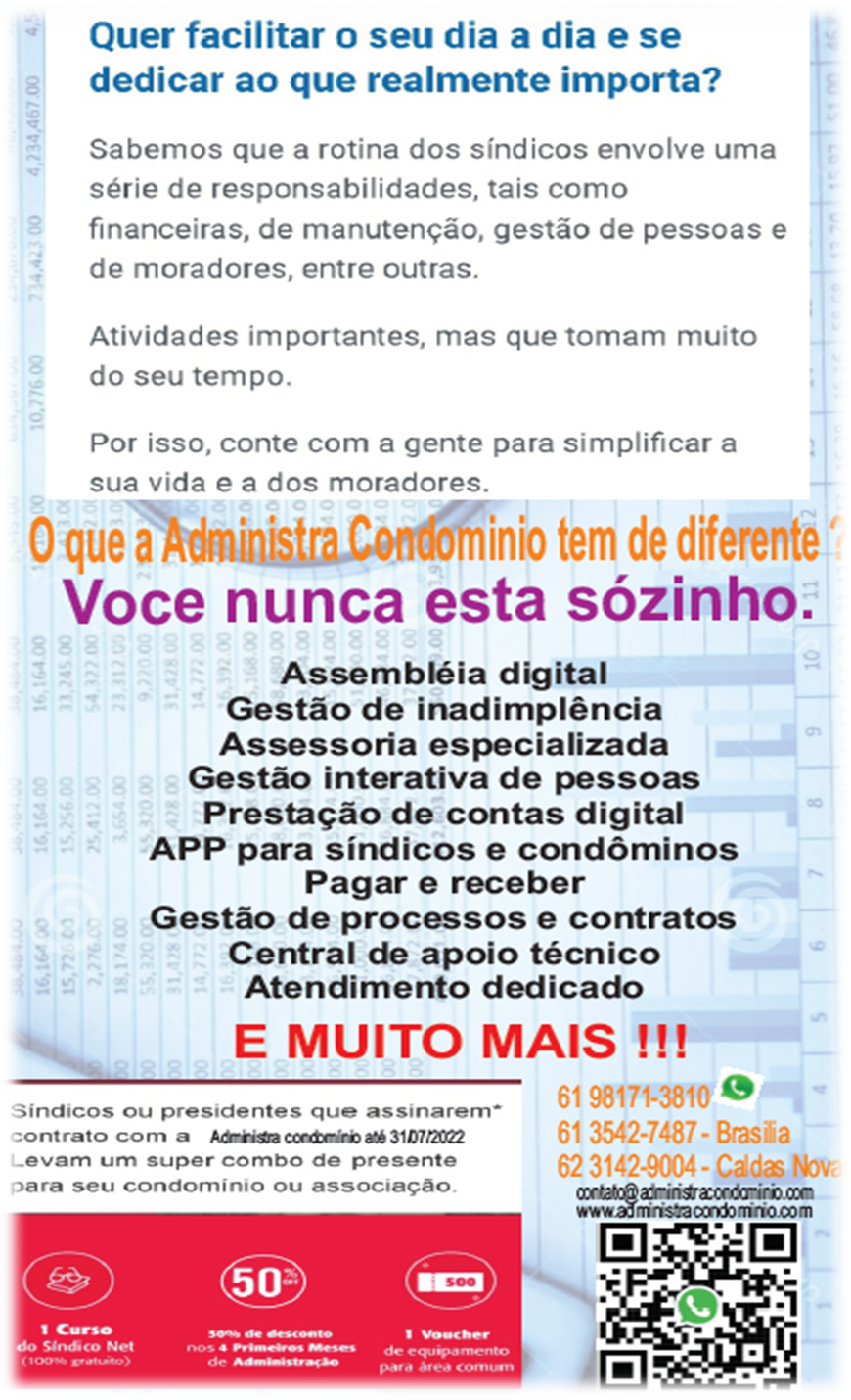 Contabilidade e administração de condominios